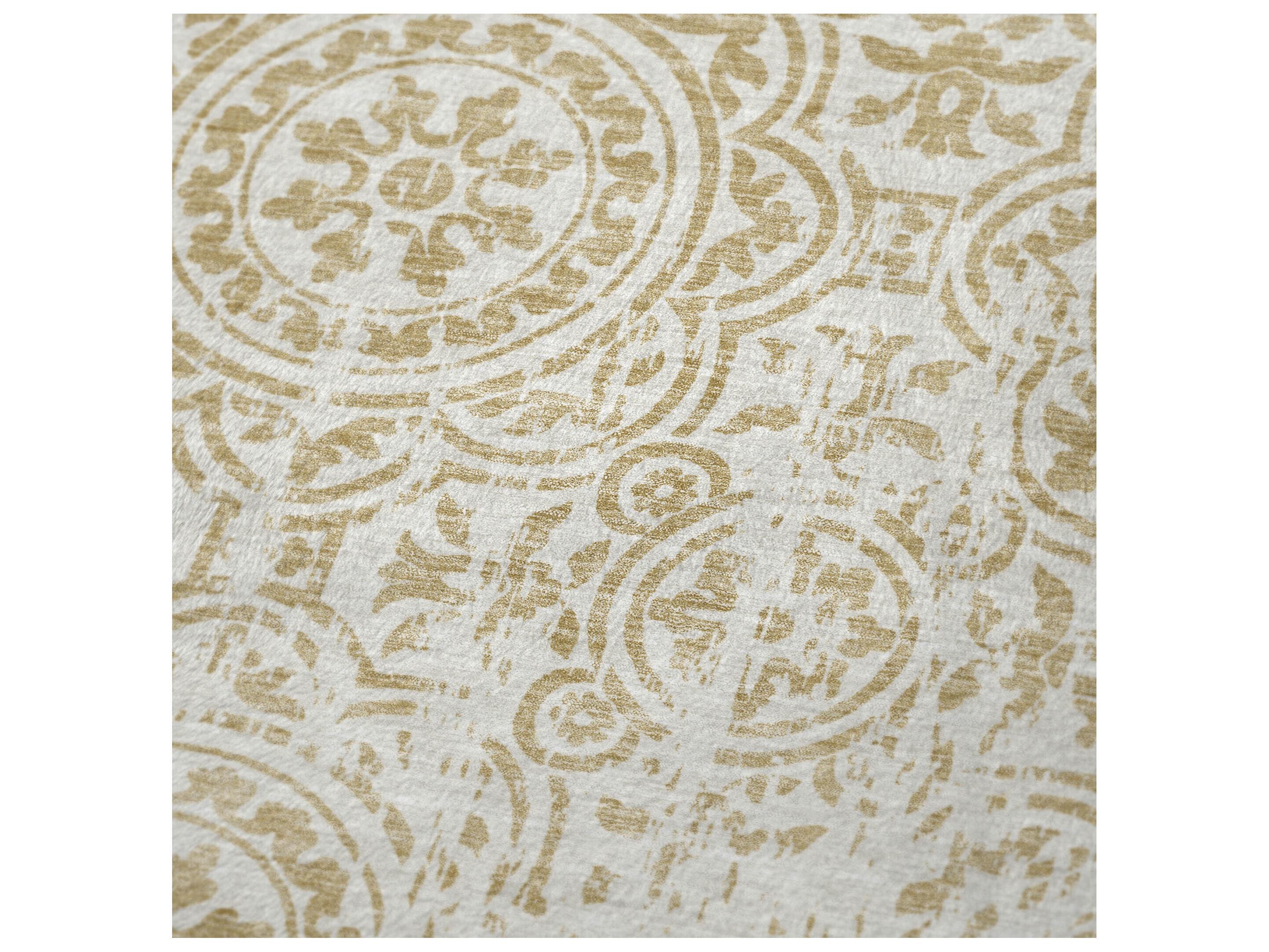 Dalyn Sherpa Gold Polyester Throw