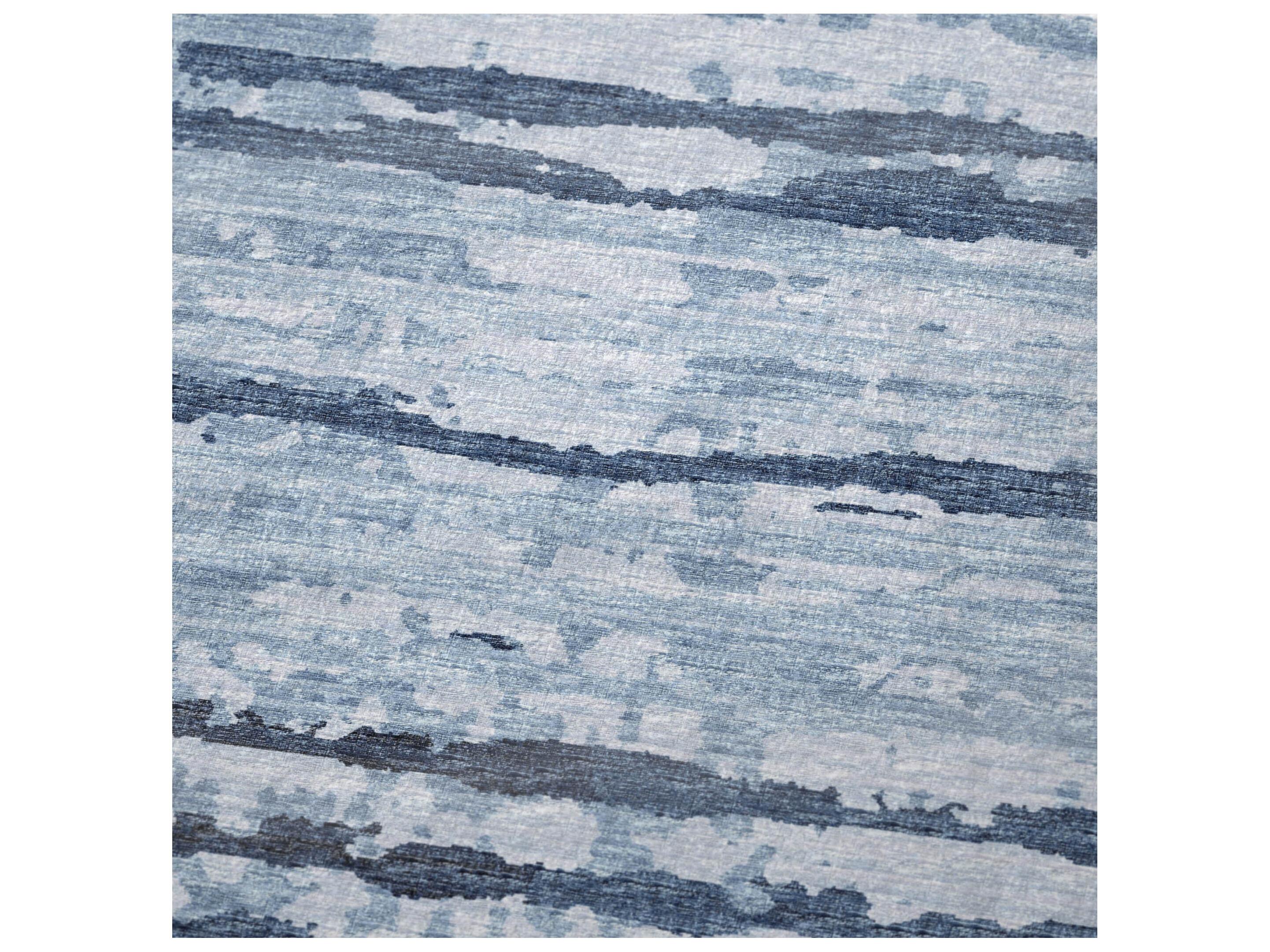 Dalyn Sherpa Blue Polyester Throw