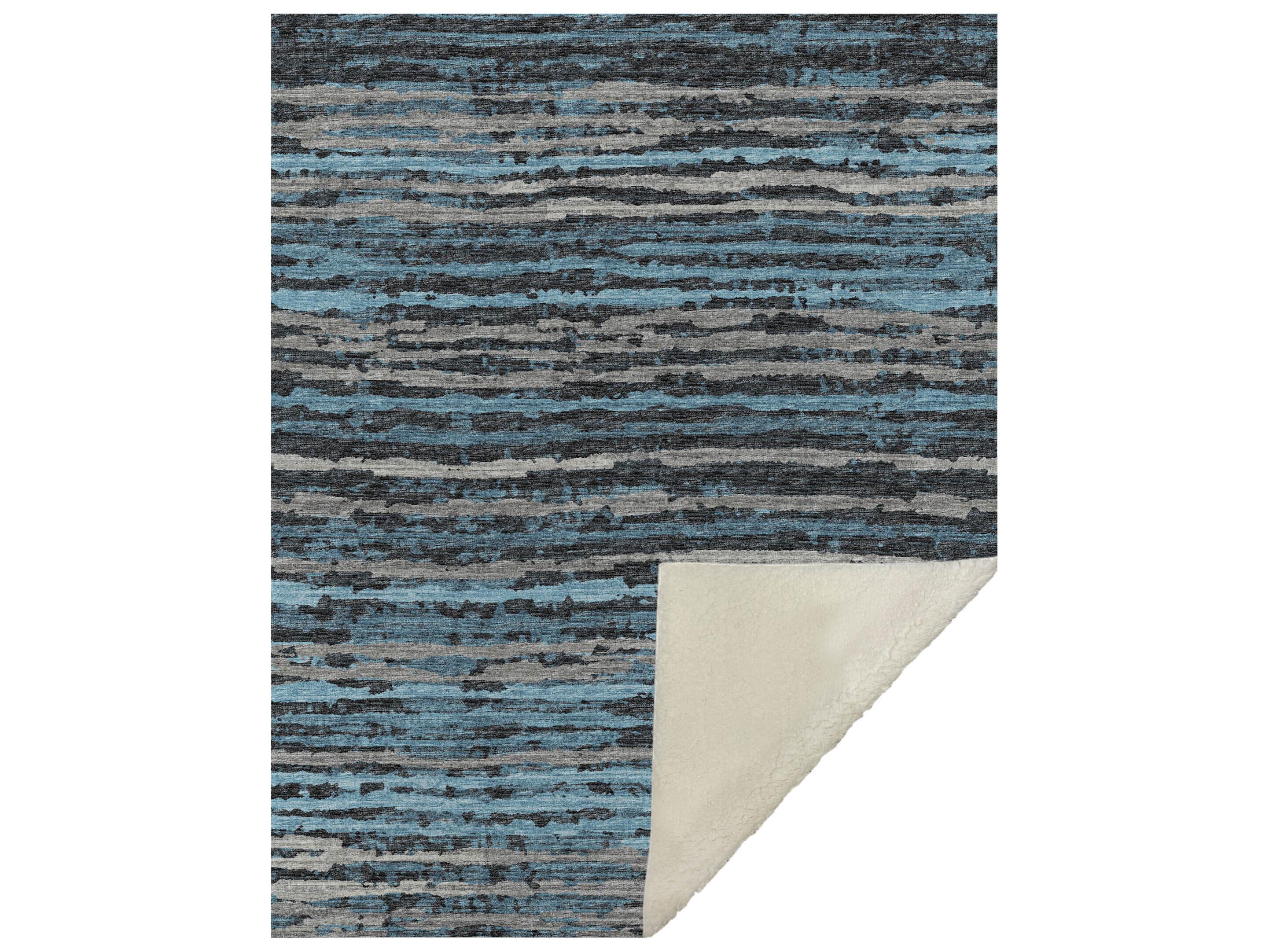 Dalyn Sherpa Multi Polyester Throw