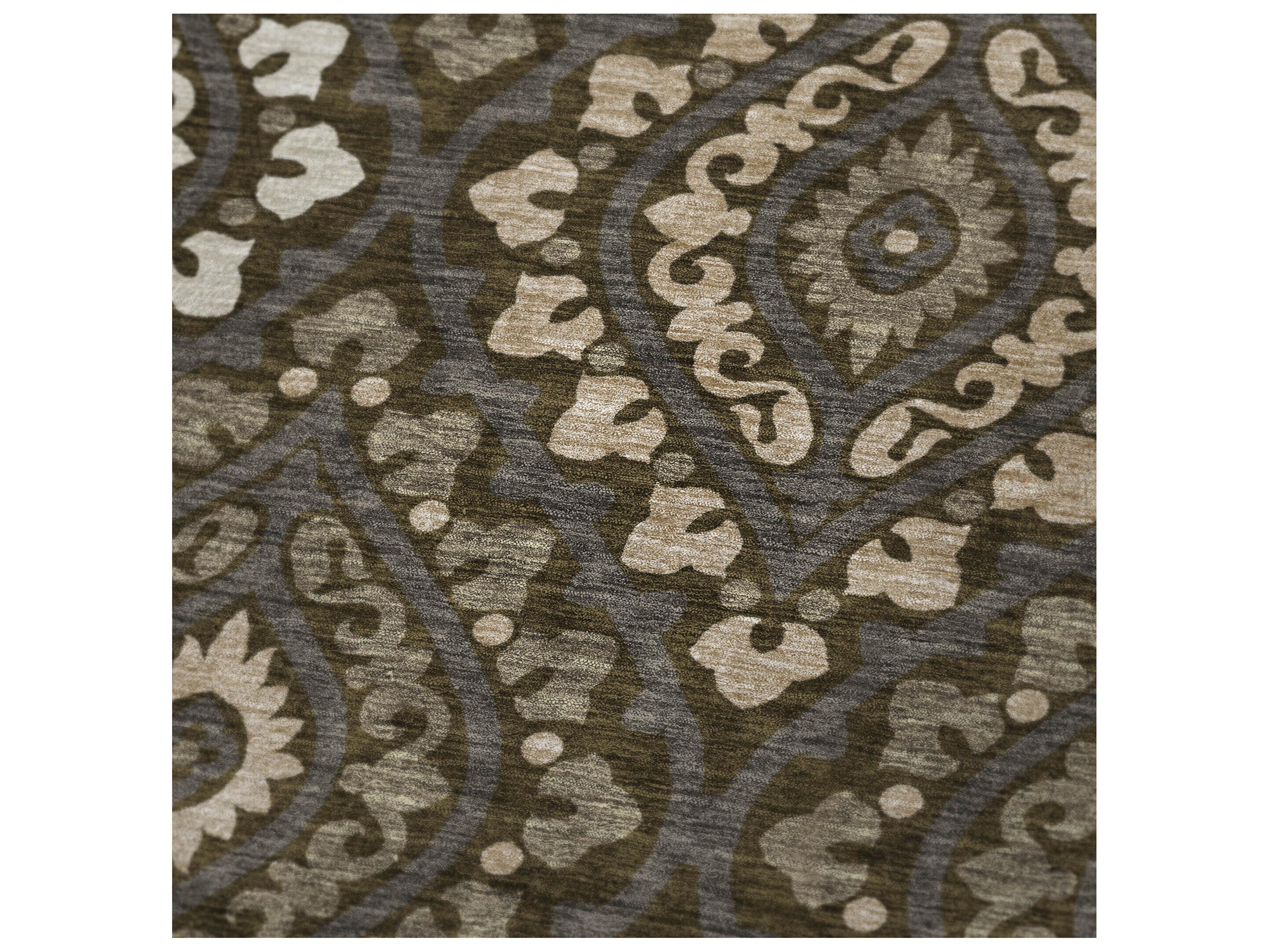 Dalyn Sherpa Brown Polyester Throw