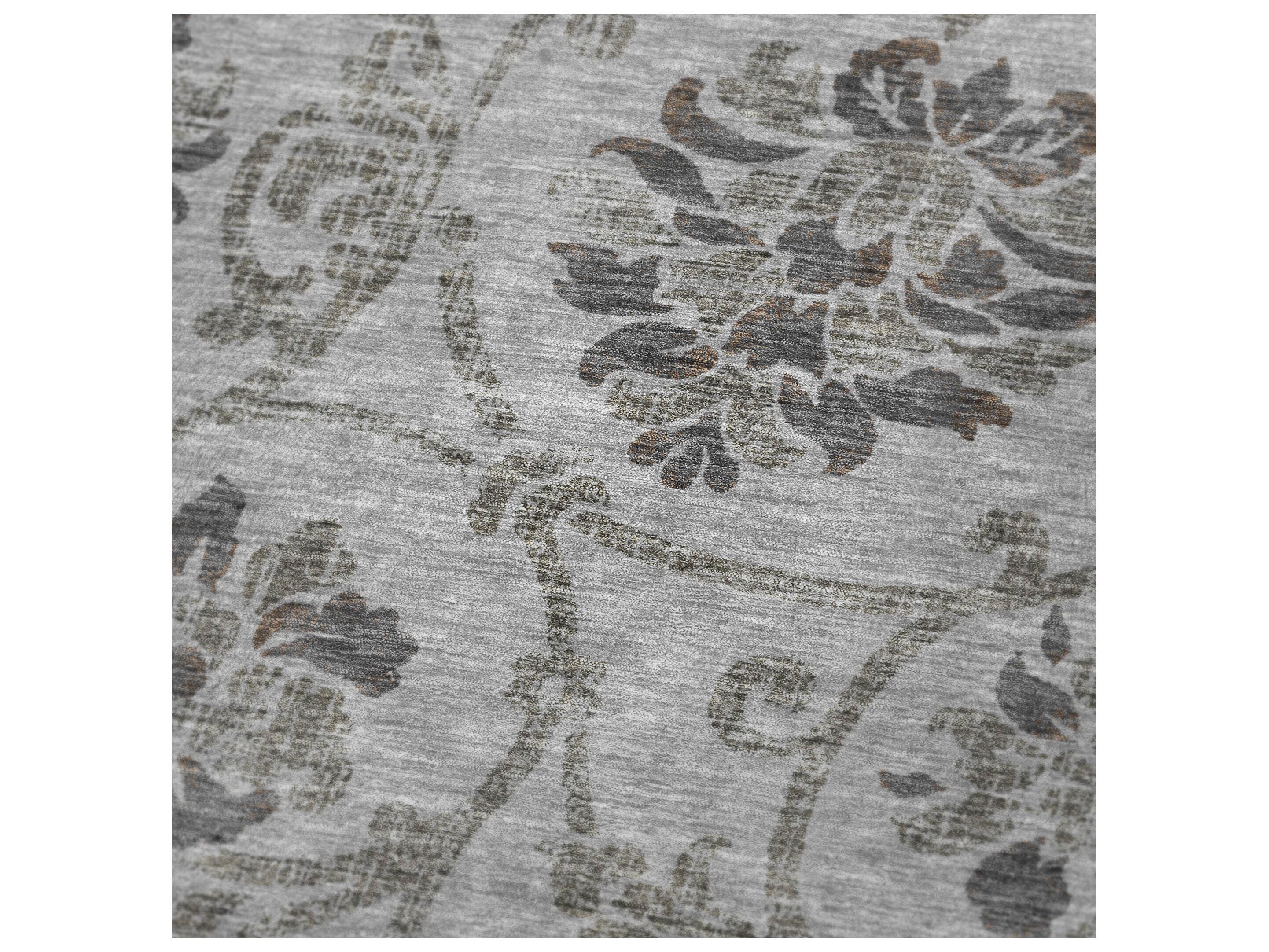 Dalyn Sherpa Gray Polyester Throw