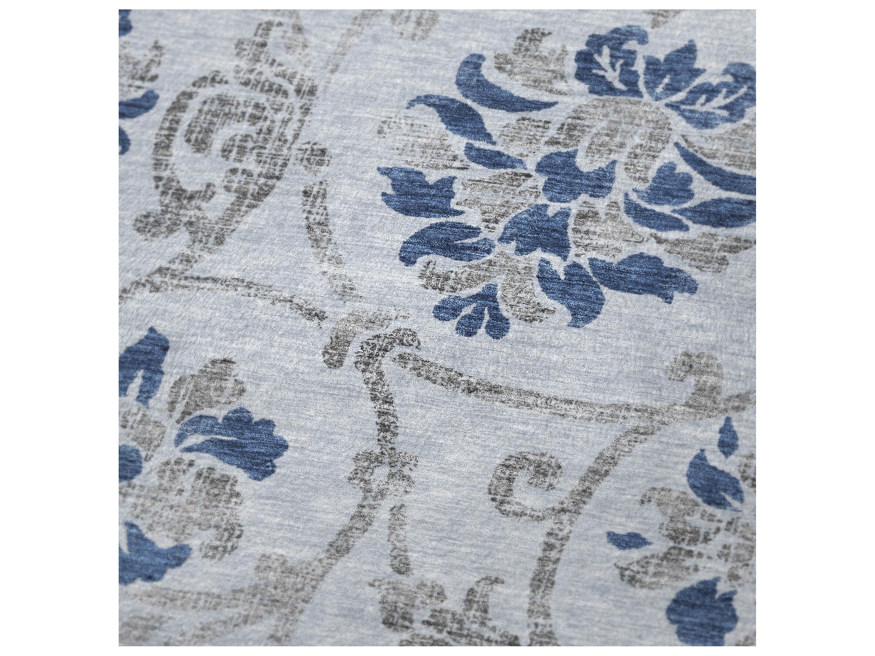 Dalyn Sherpa Blue Polyester Throw
