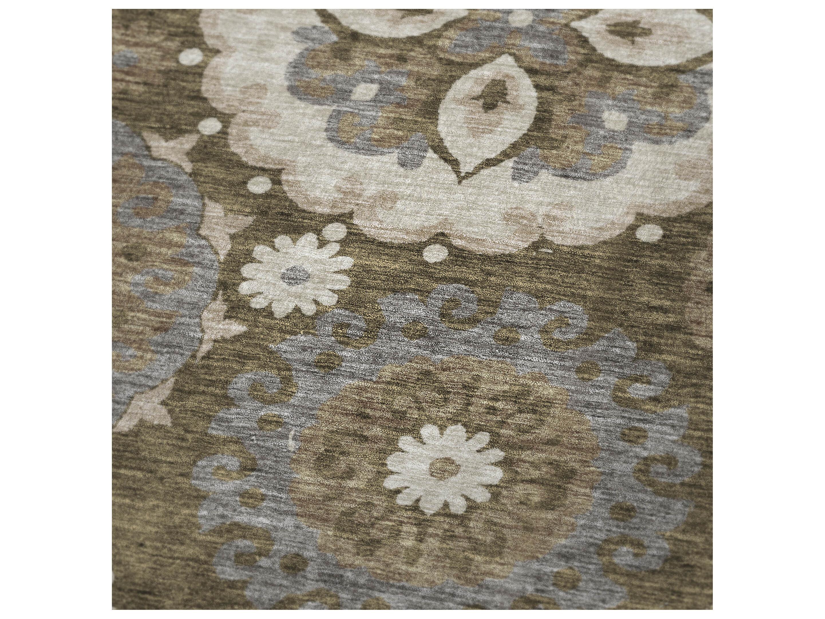 Dalyn Sherpa Brown Polyester Throw