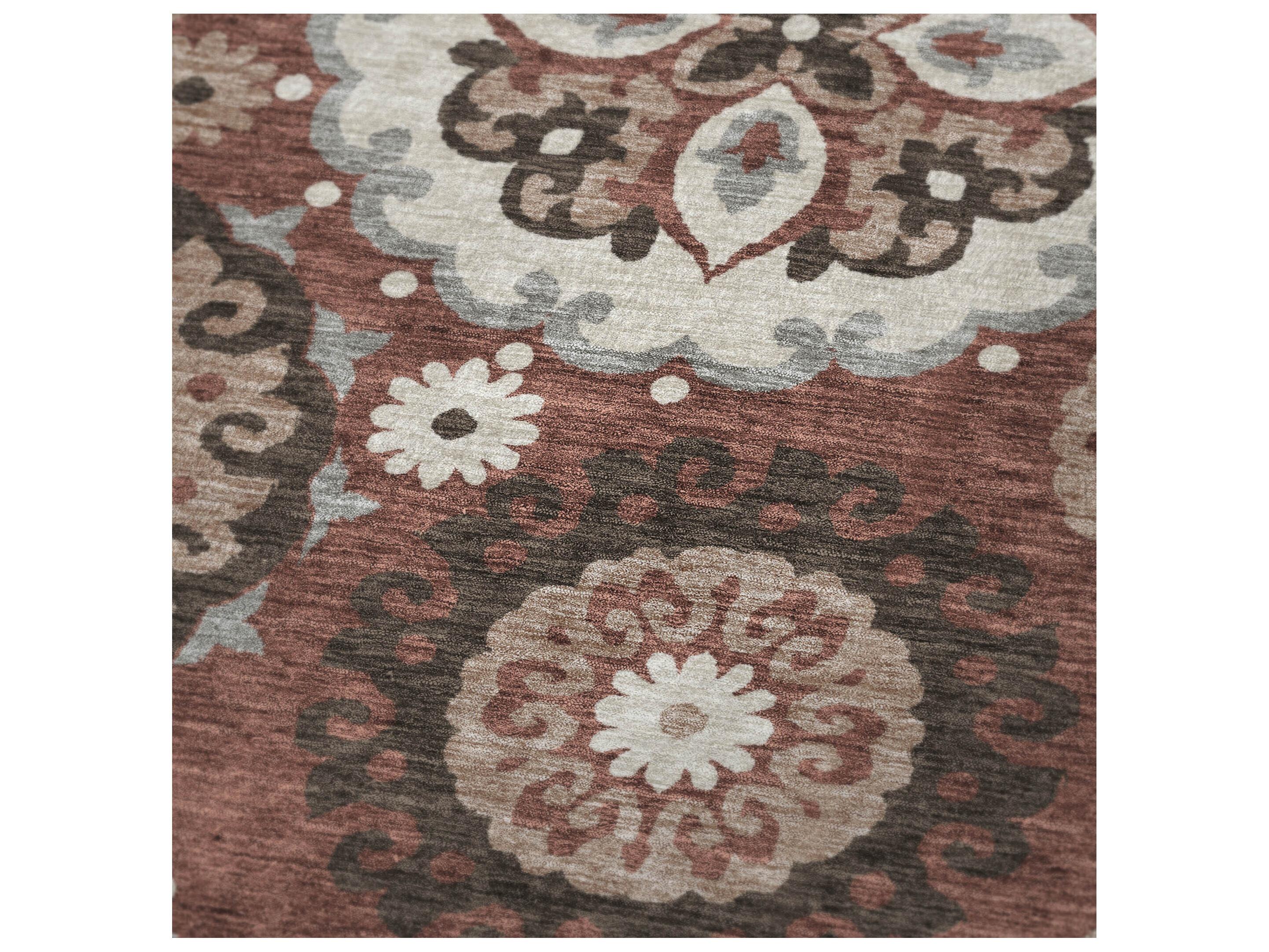 Dalyn Sherpa Orange Polyester Throw