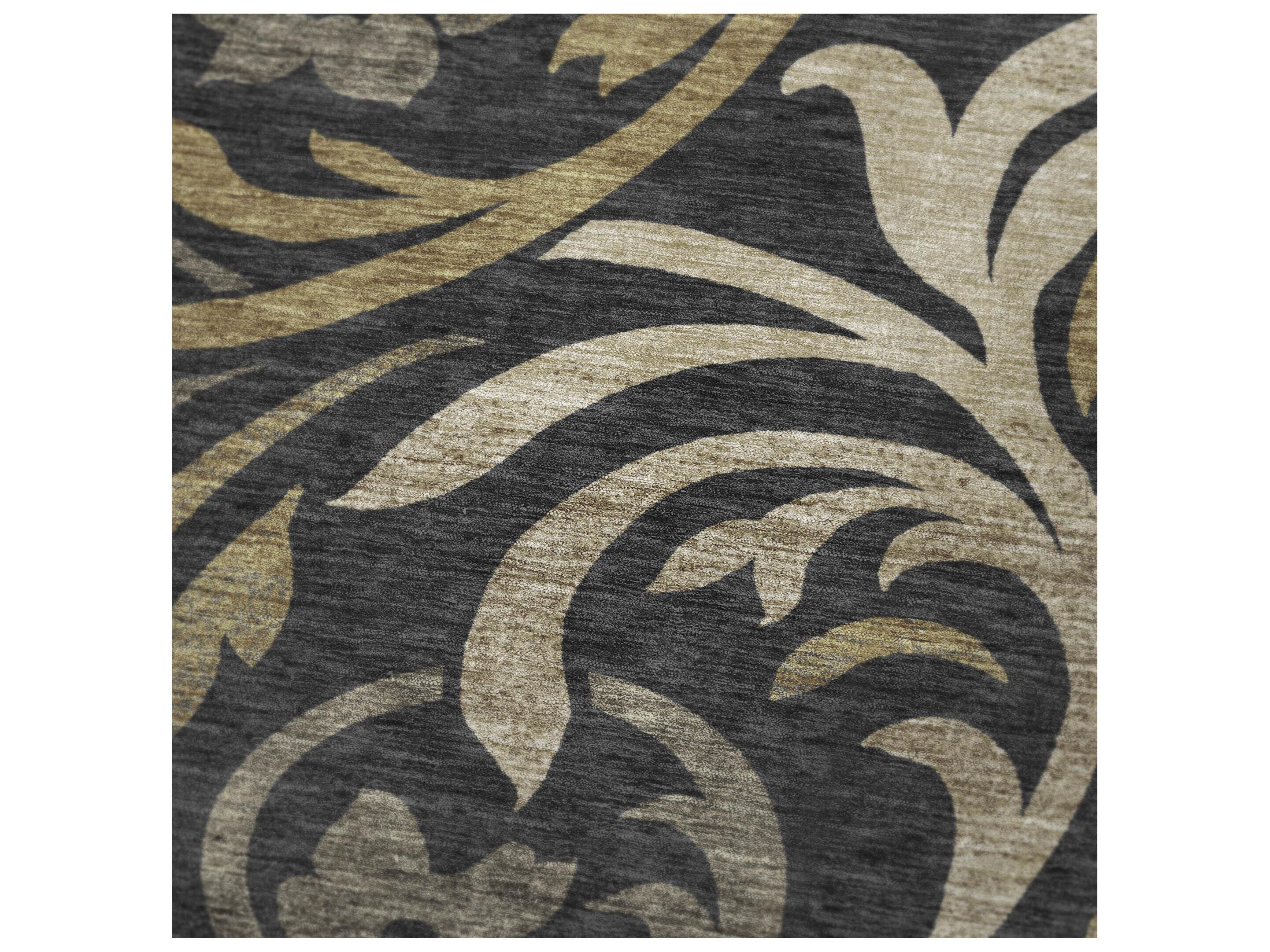 Dalyn Sherpa Black Polyester Throw