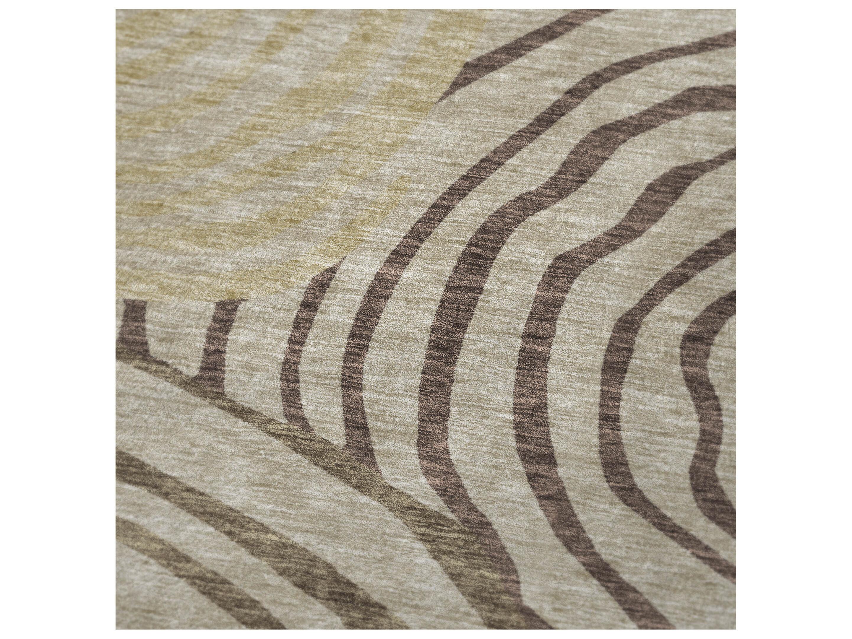 Dalyn Sherpa Brown Polyester Throw