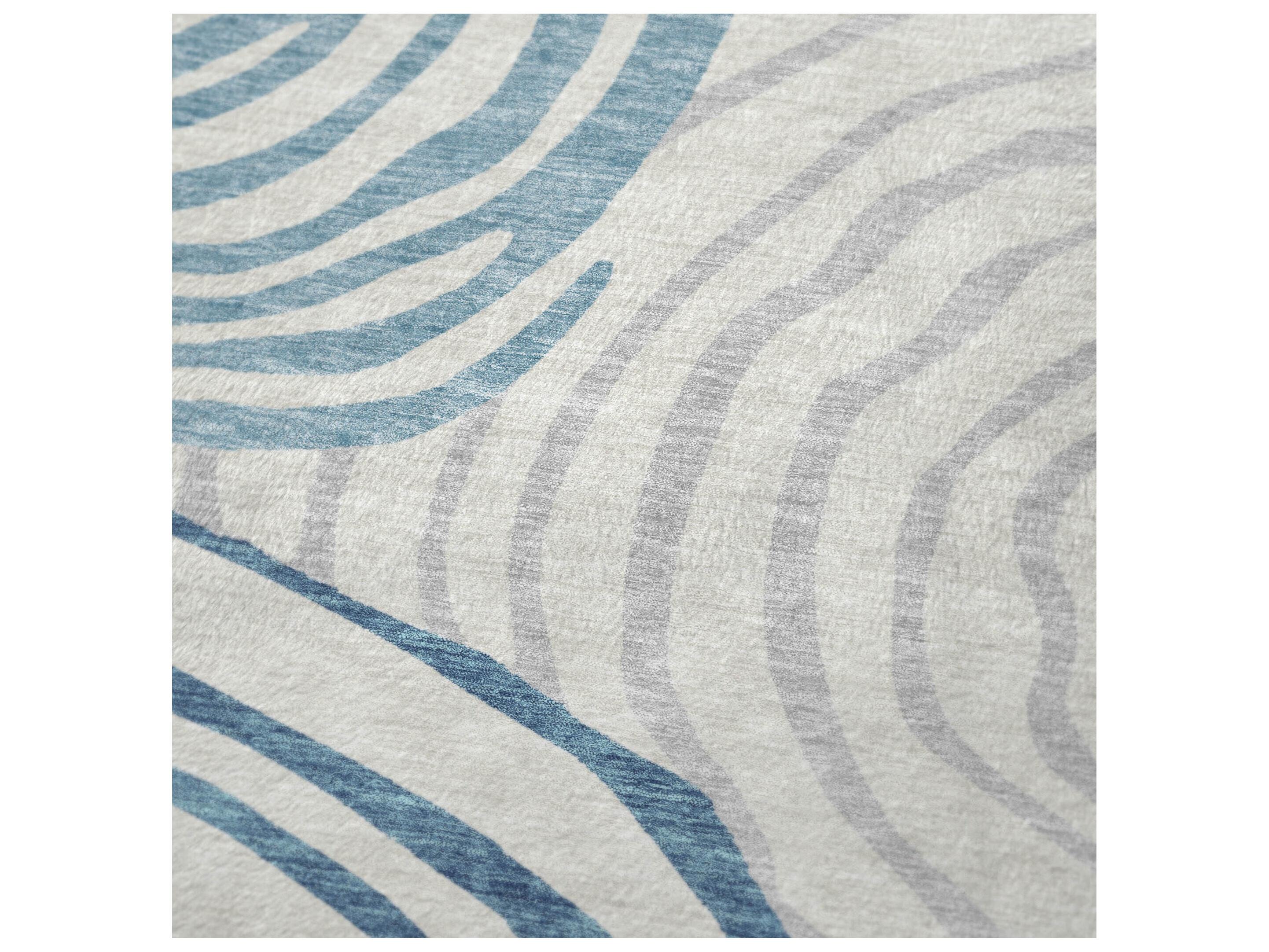 Dalyn Sherpa Teal Polyester Throw