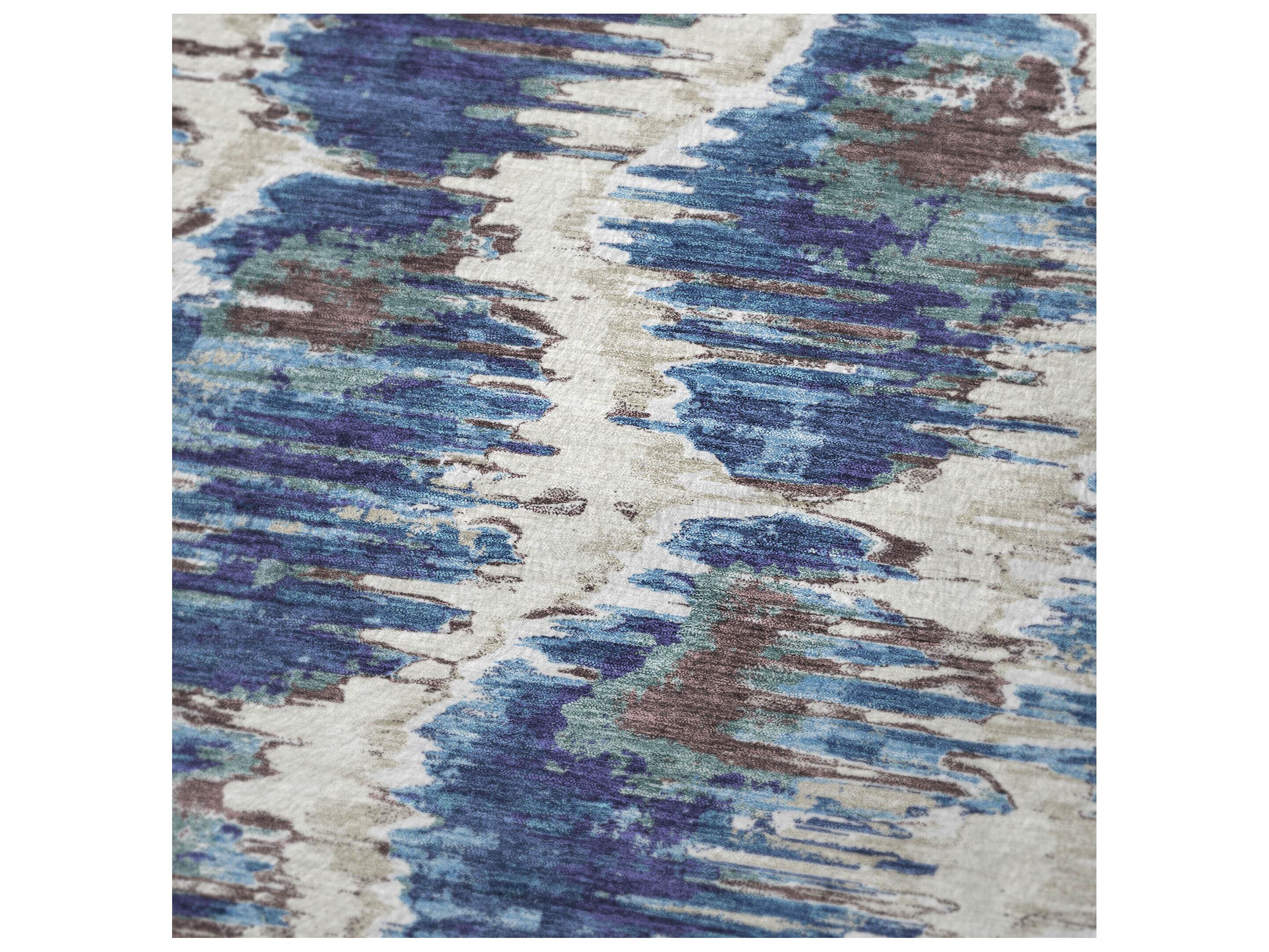 Dalyn Sherpa Blue Polyester Throw