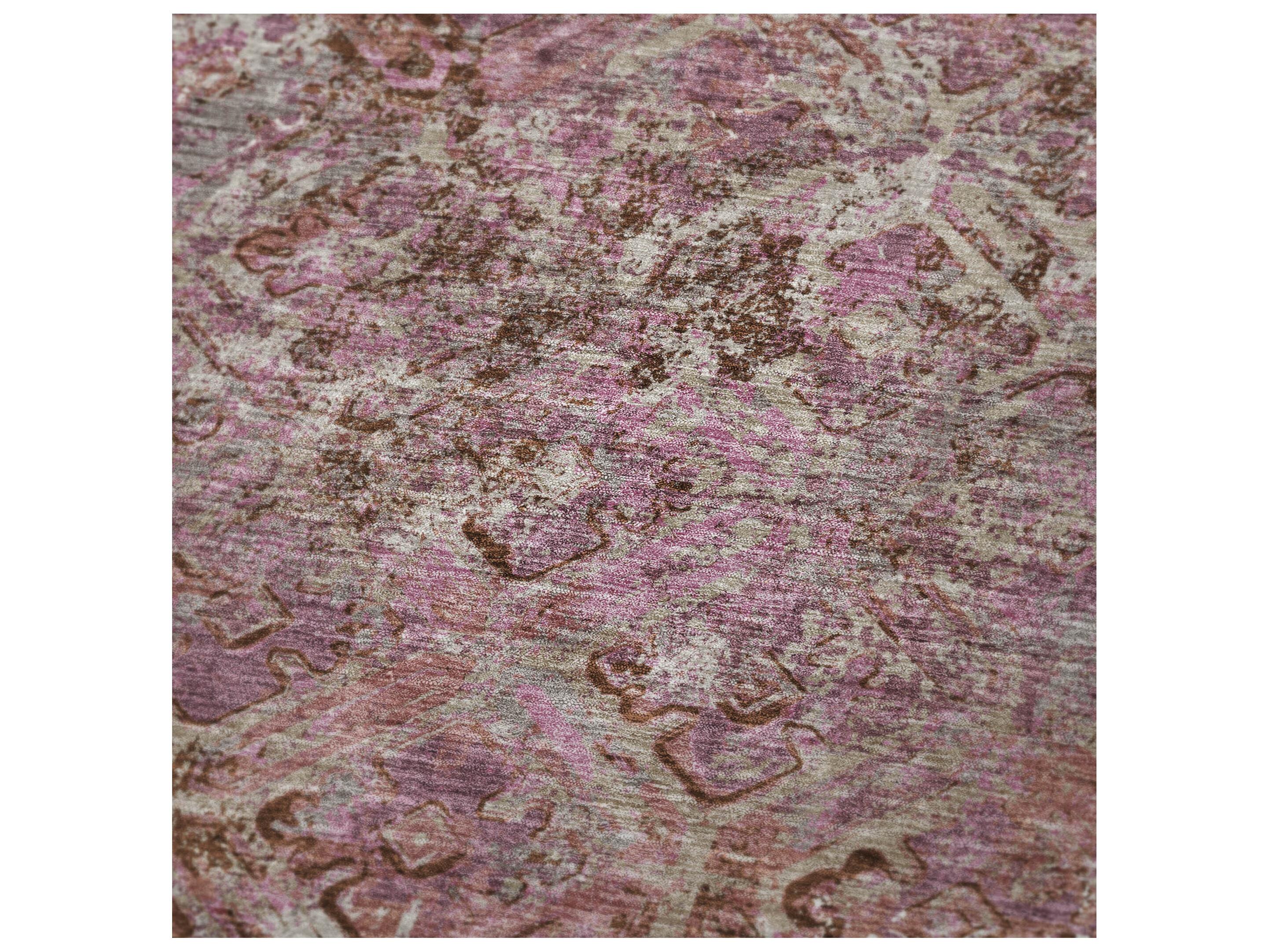 Dalyn Sherpa Pink Polyester Throw