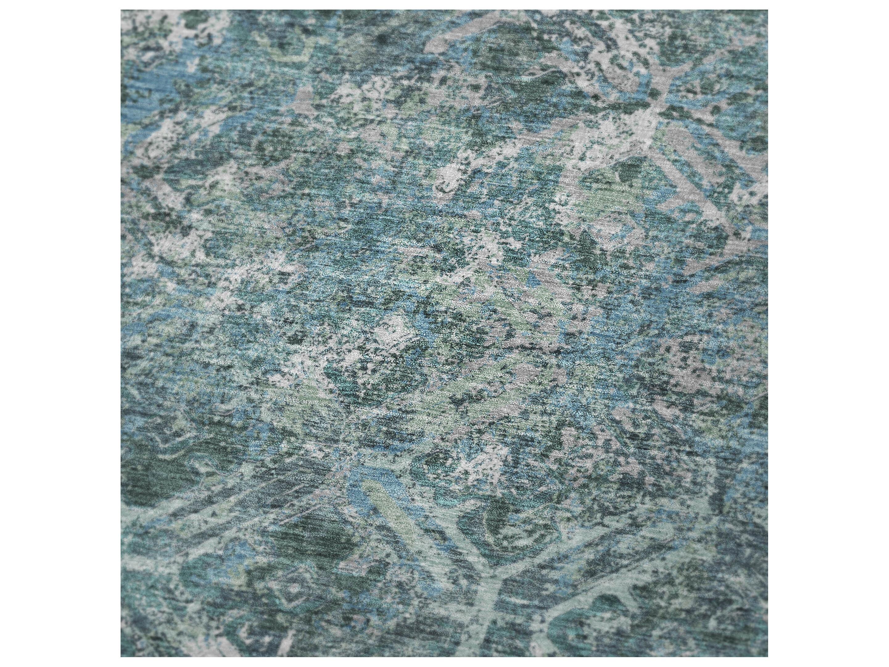 Dalyn Sherpa Green Polyester Throw