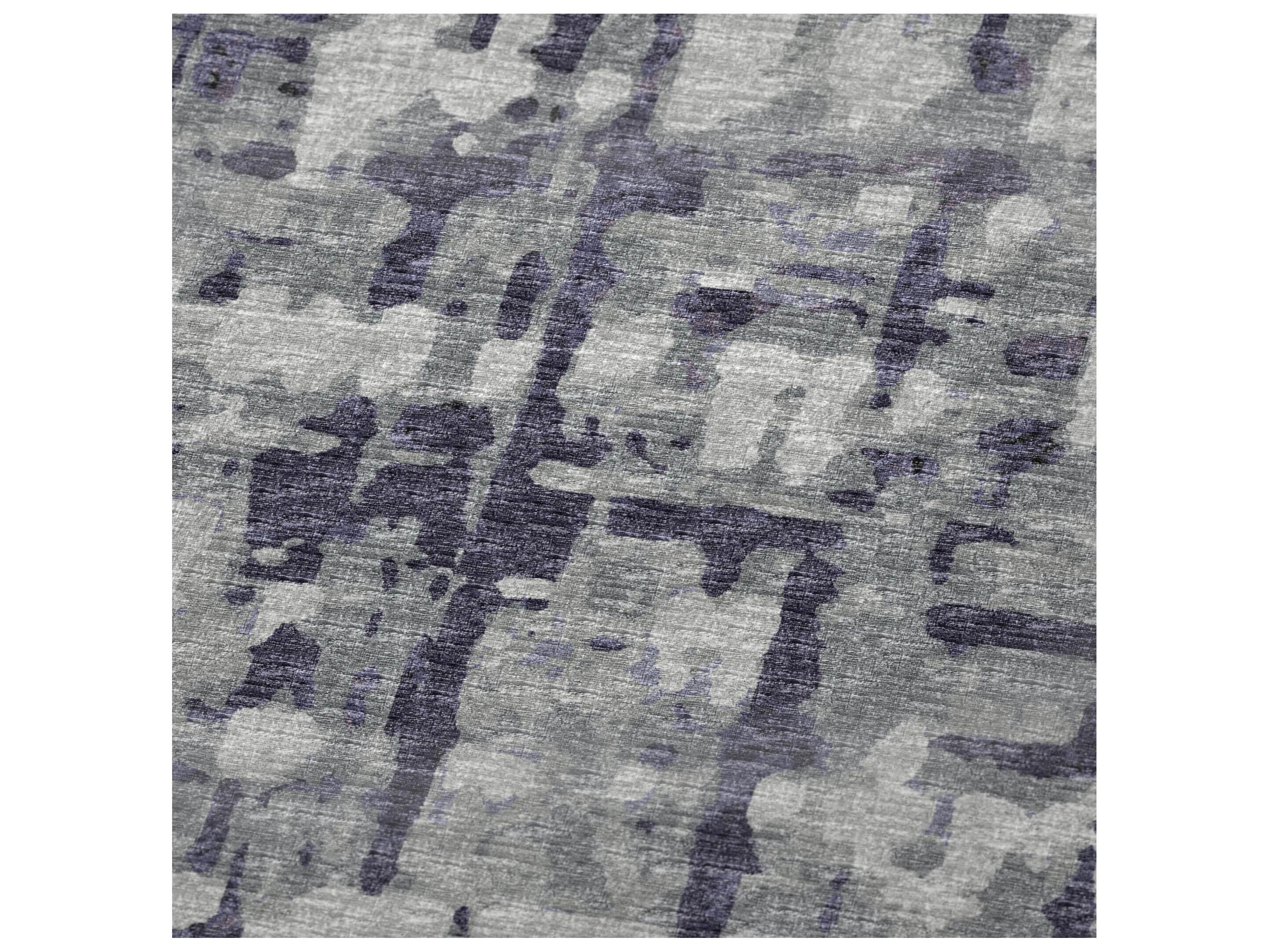 Dalyn Sherpa Purple Polyester Throw