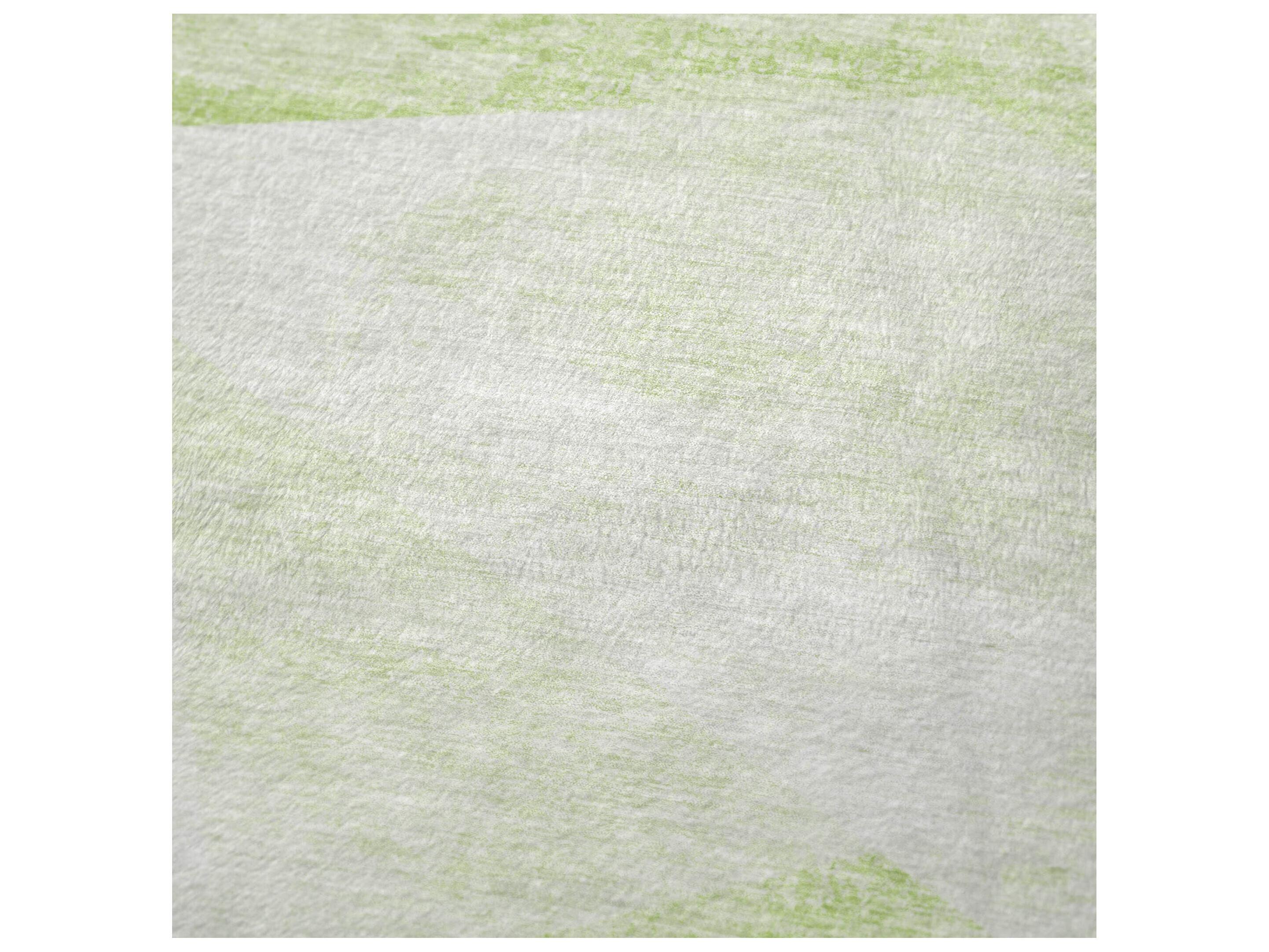 Dalyn Sherpa Green Polyester Throw