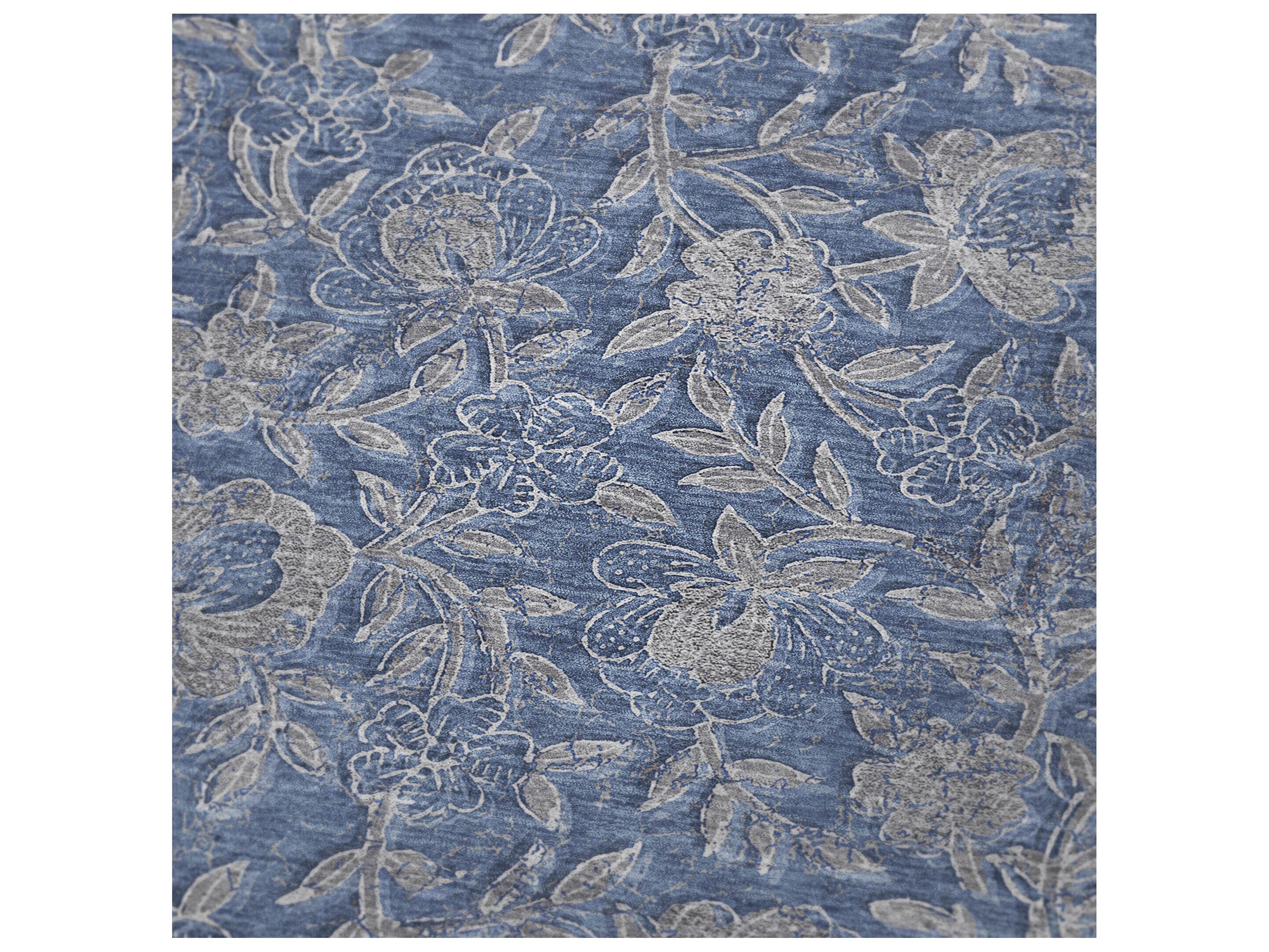 Dalyn Sherpa Blue Polyester Throw