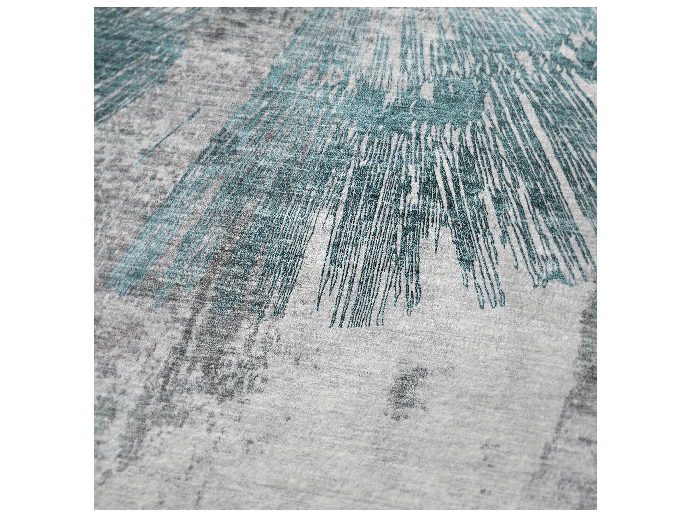 Dalyn Sherpa Teal Polyester Throw