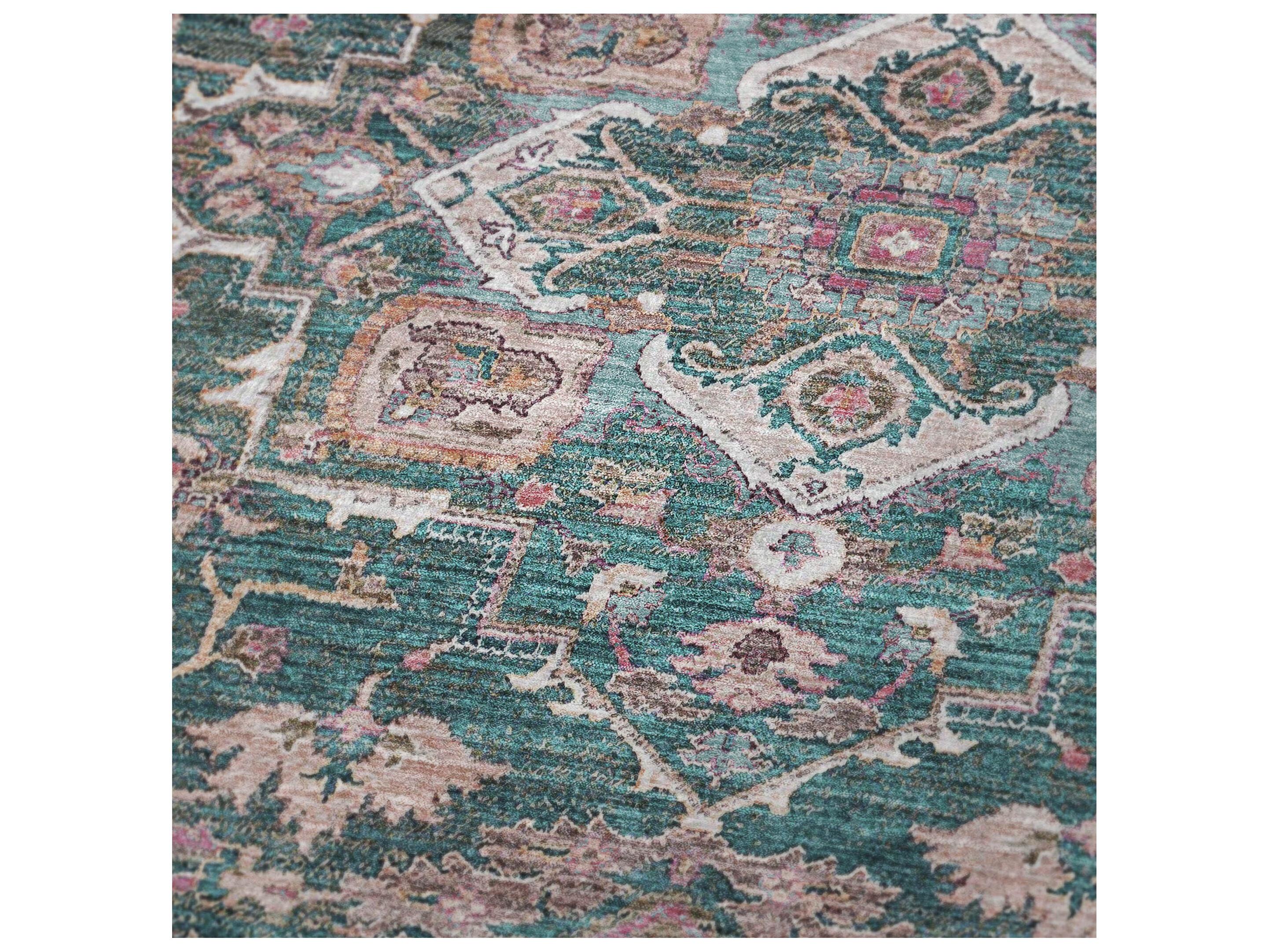 Dalyn Sherpa Green Polyester Throw