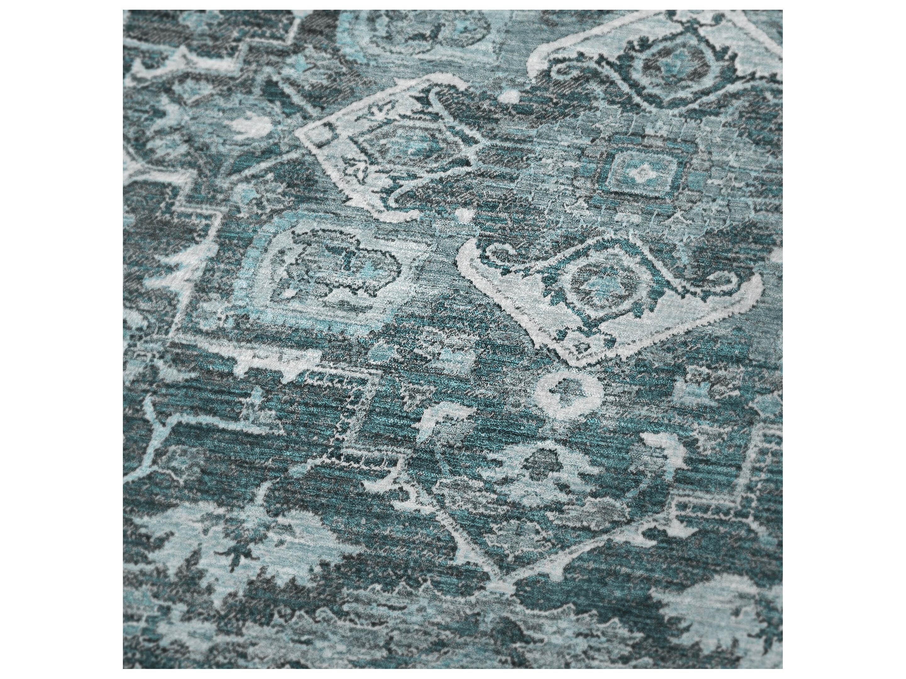 Dalyn Sherpa Teal Polyester Throw