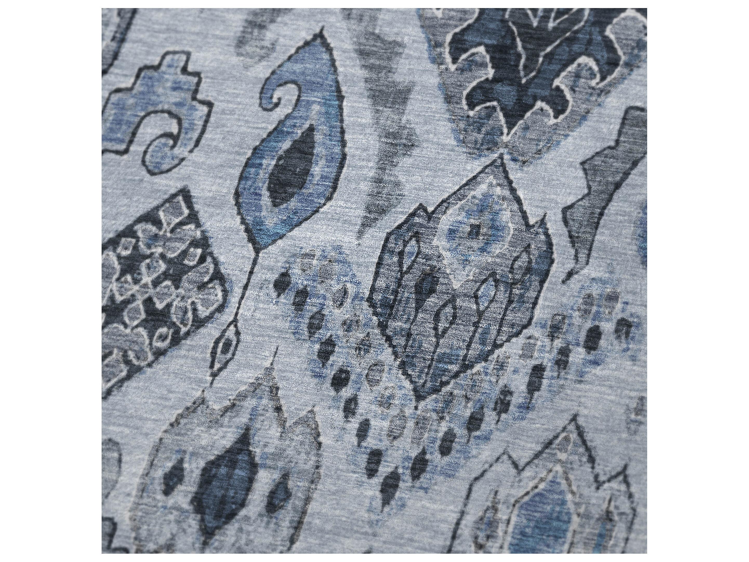 Dalyn Sherpa Blue Polyester Throw