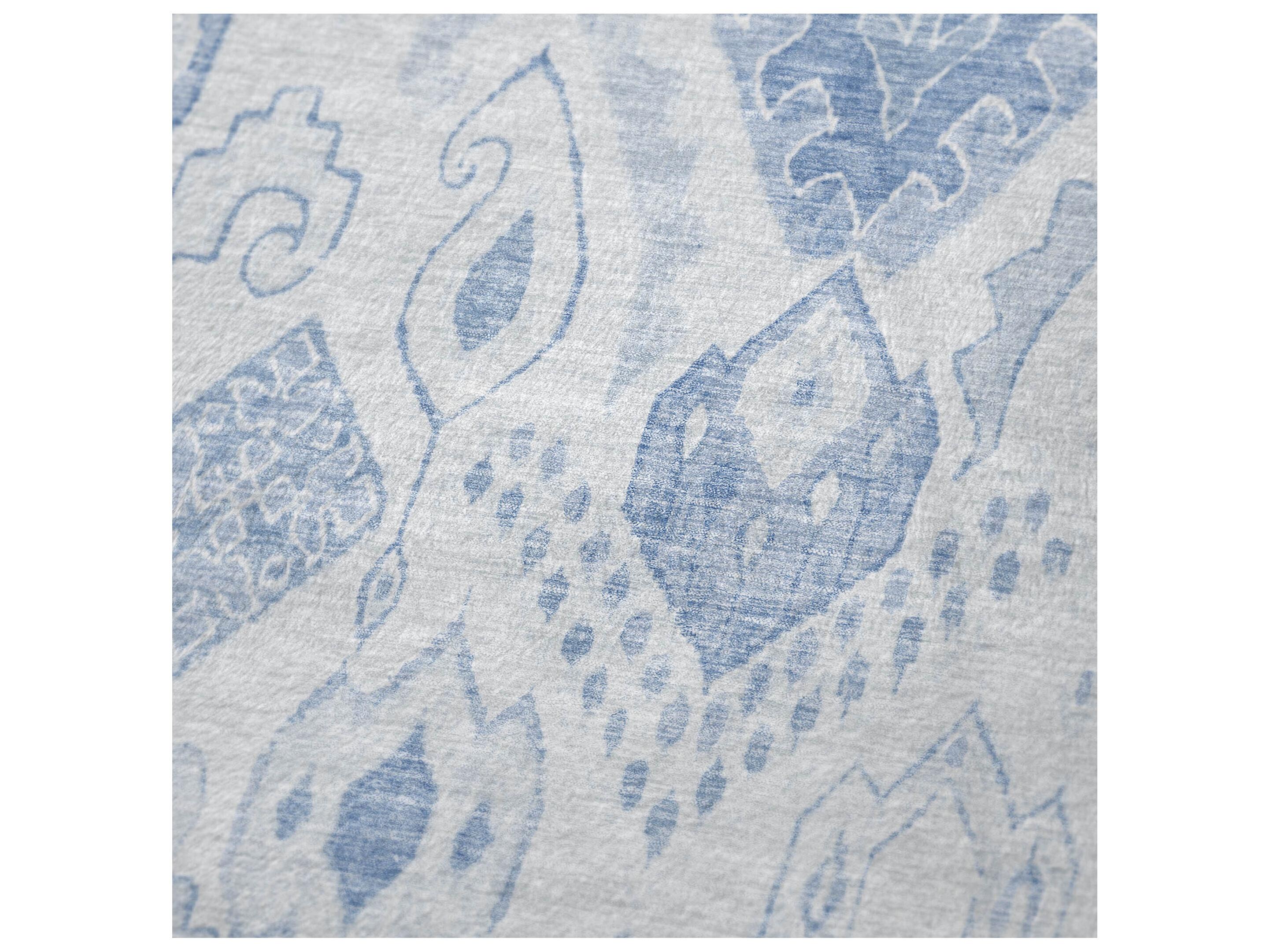Dalyn Sherpa Blue Polyester Throw