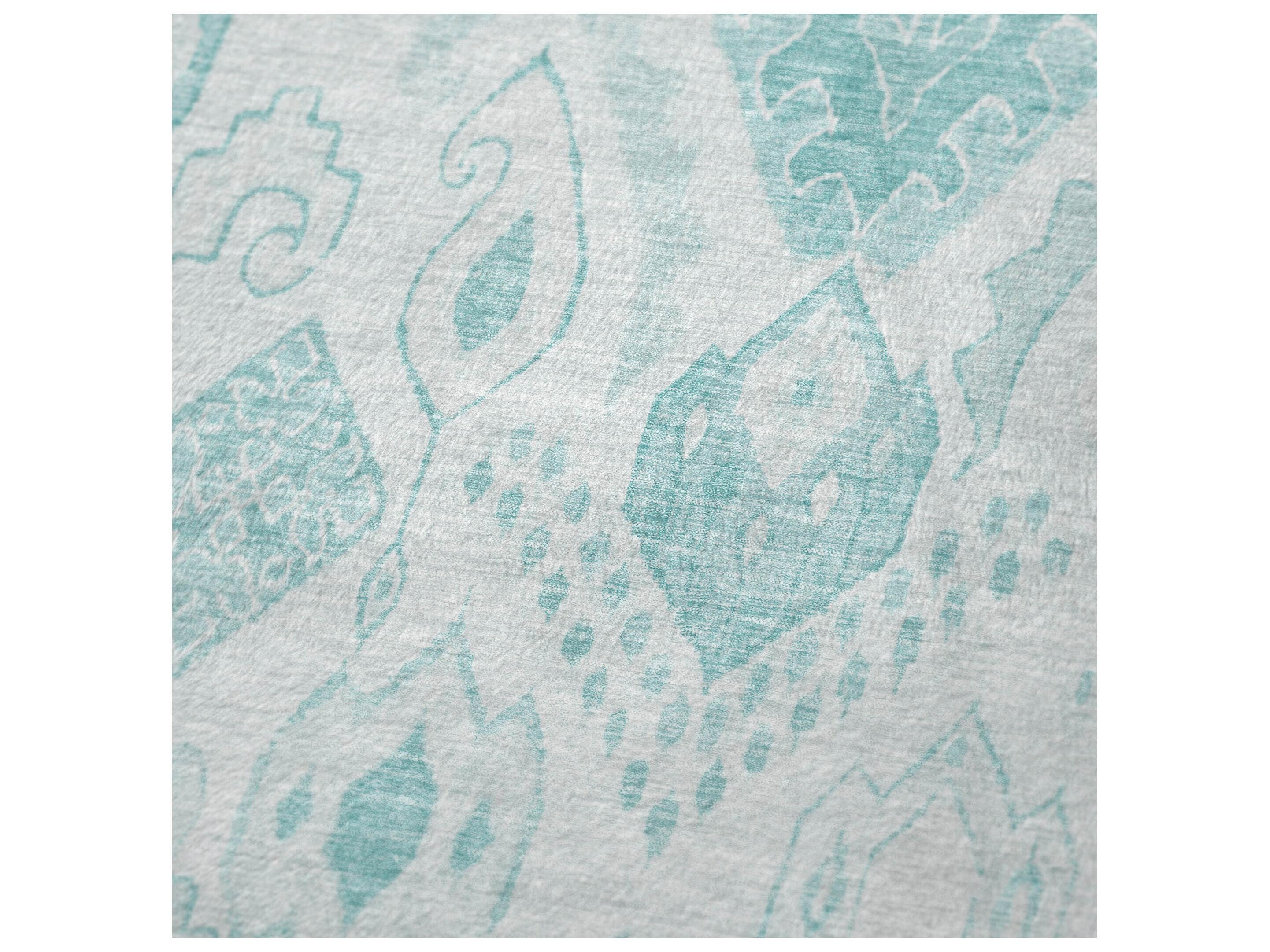 Dalyn Sherpa Teal Polyester Throw