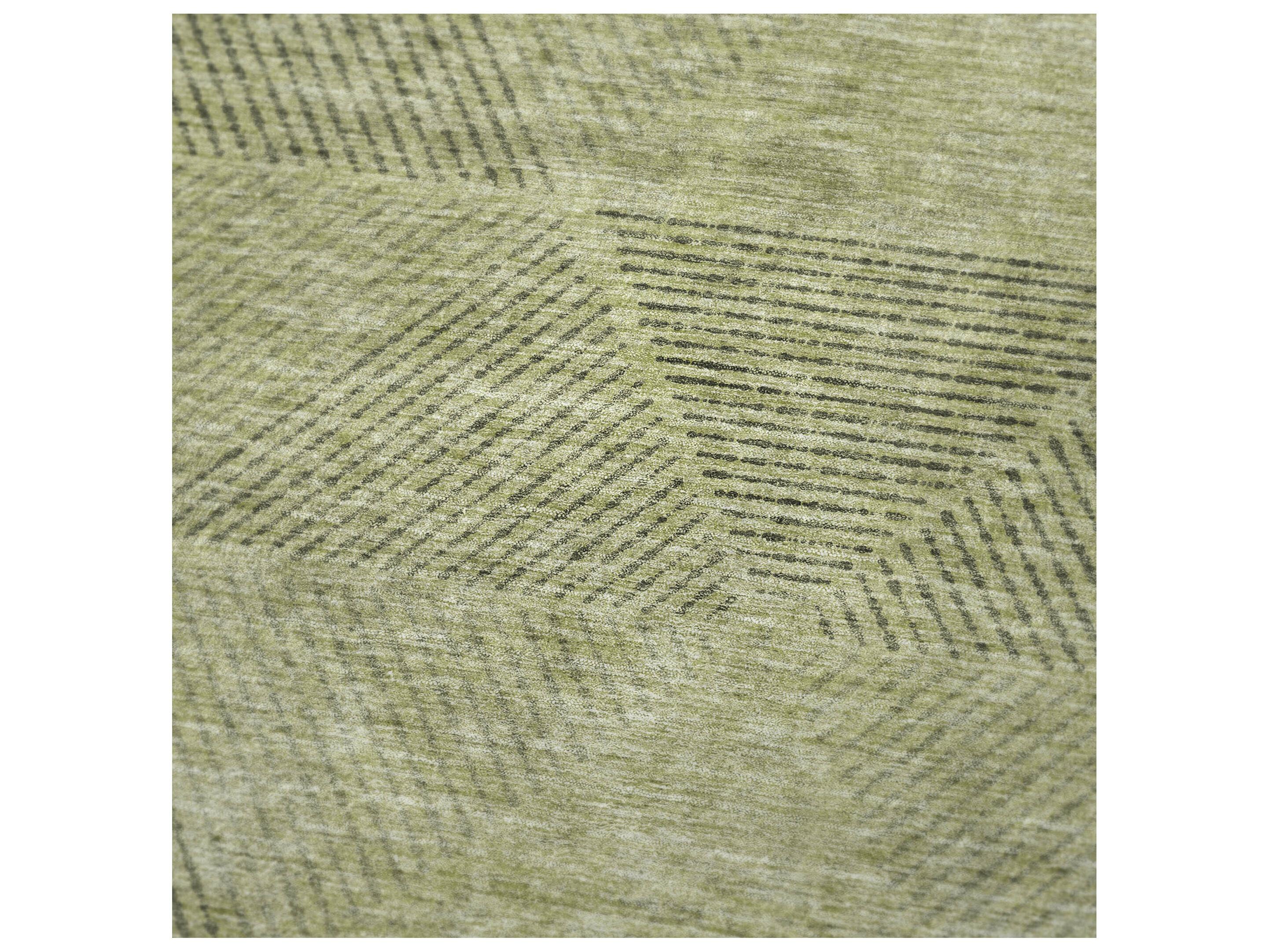 Dalyn Sherpa Green Polyester Throw
