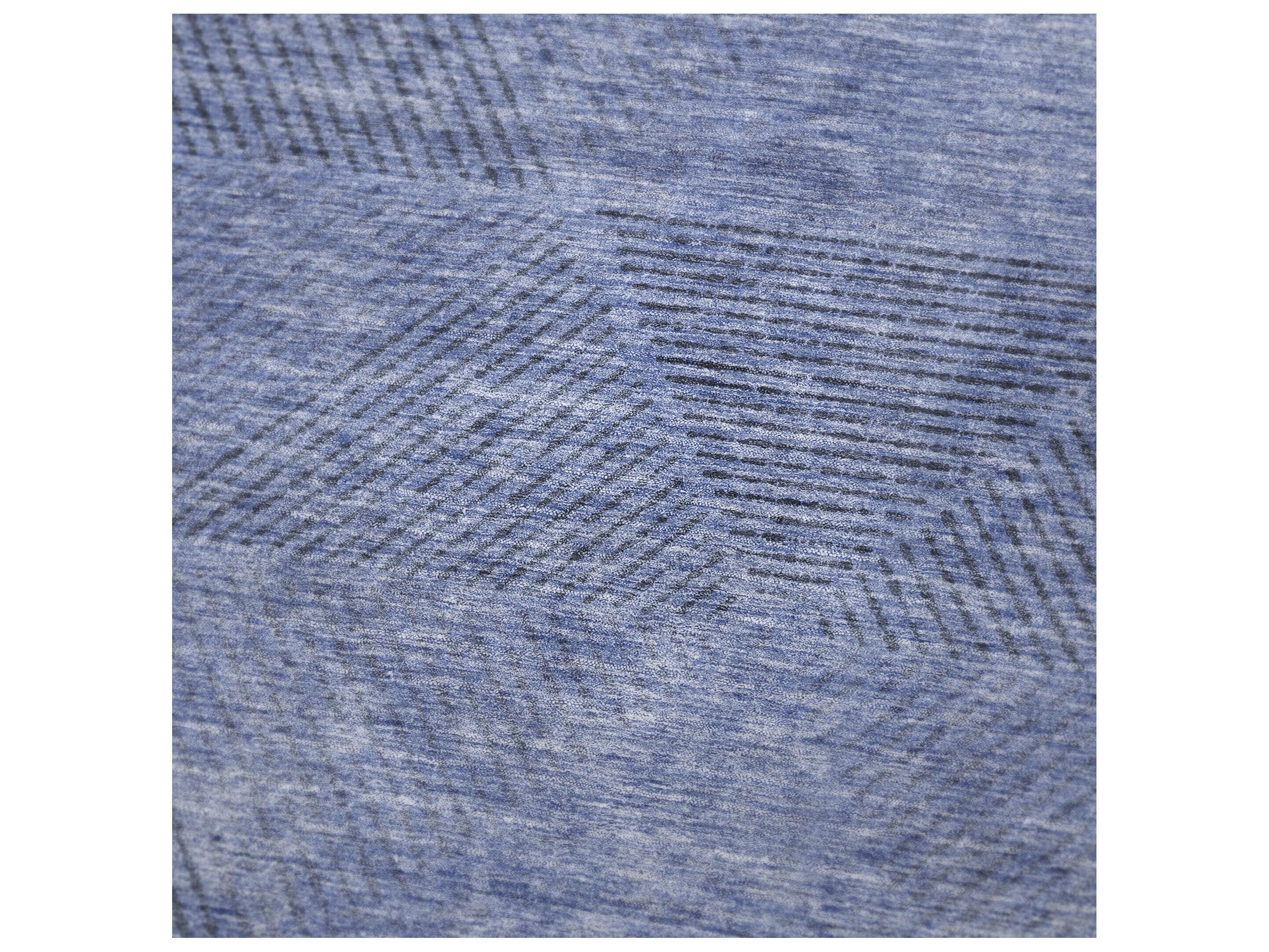 Dalyn Sherpa Blue Polyester Throw