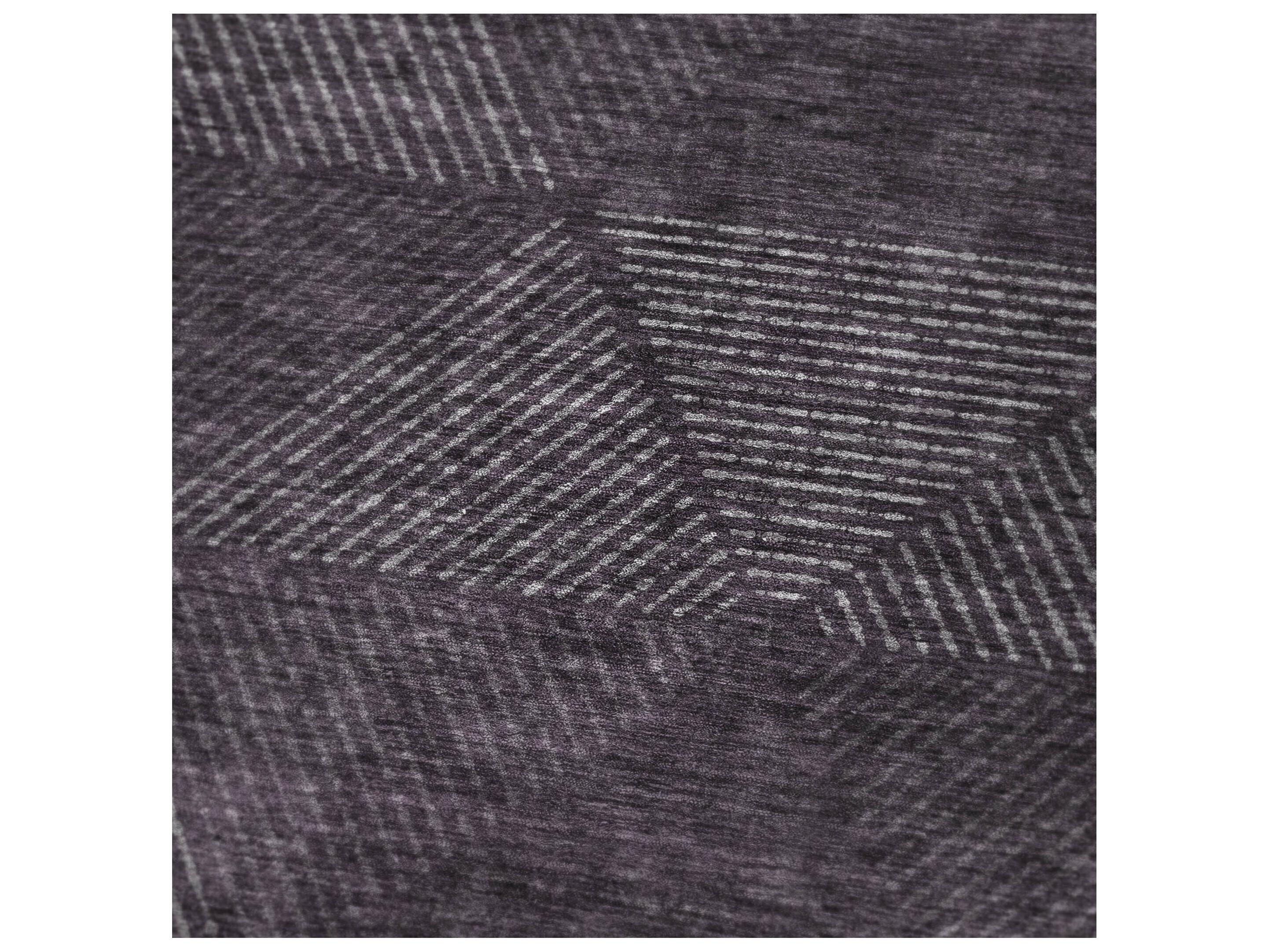 Dalyn Sherpa Purple Polyester Throw
