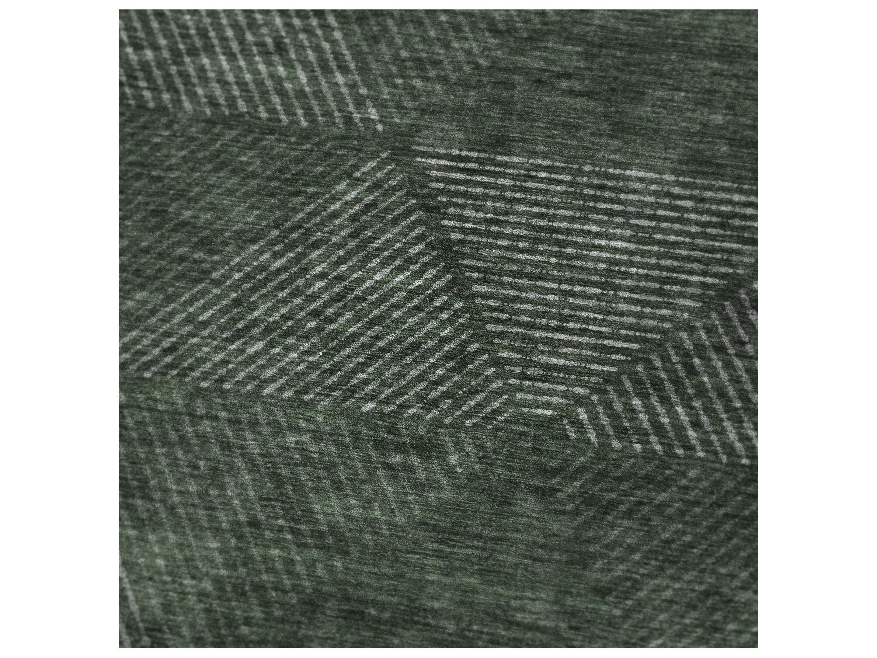 Dalyn Sherpa Green Polyester Throw