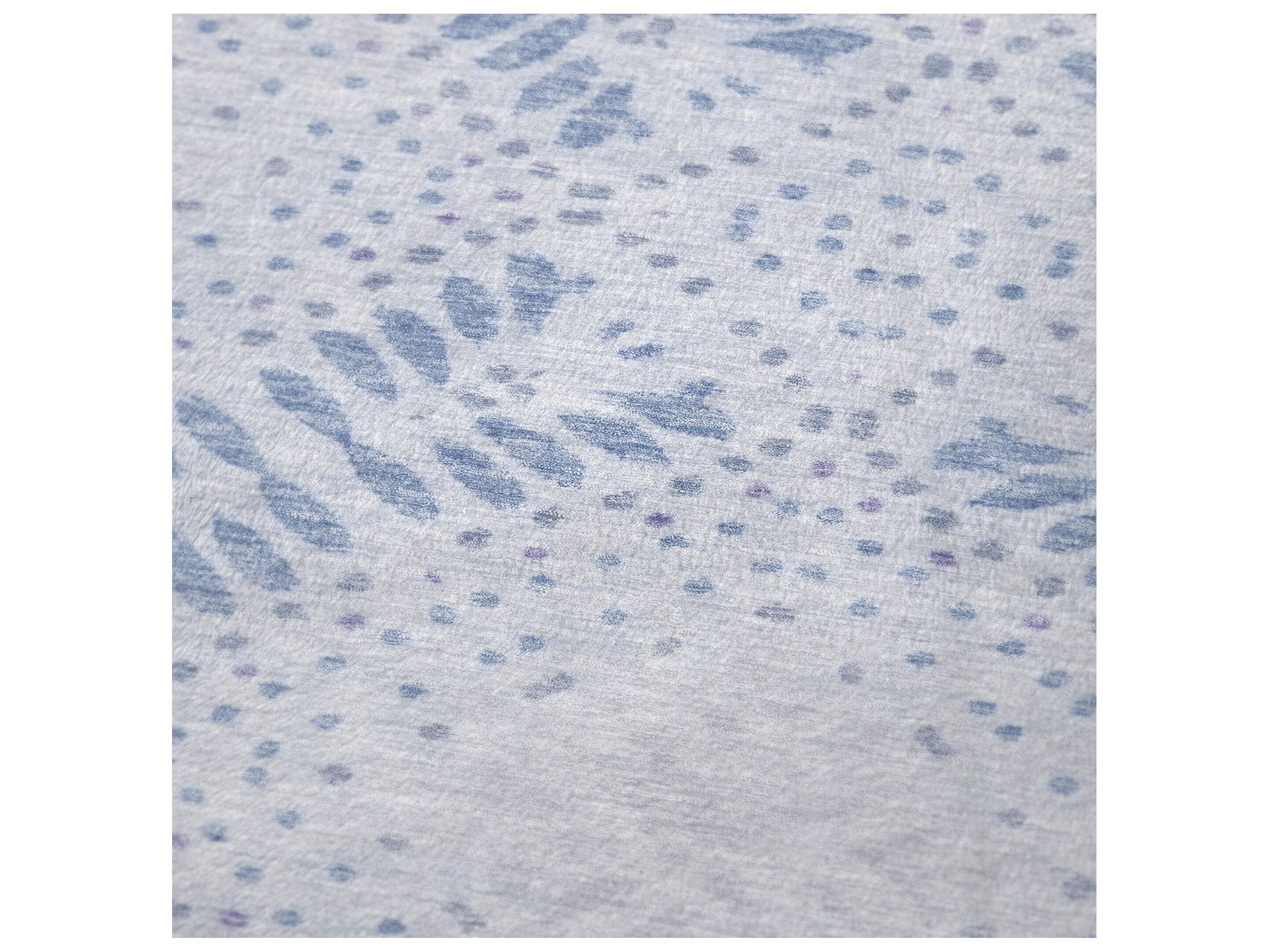 Dalyn Sherpa Blue Polyester Throw
