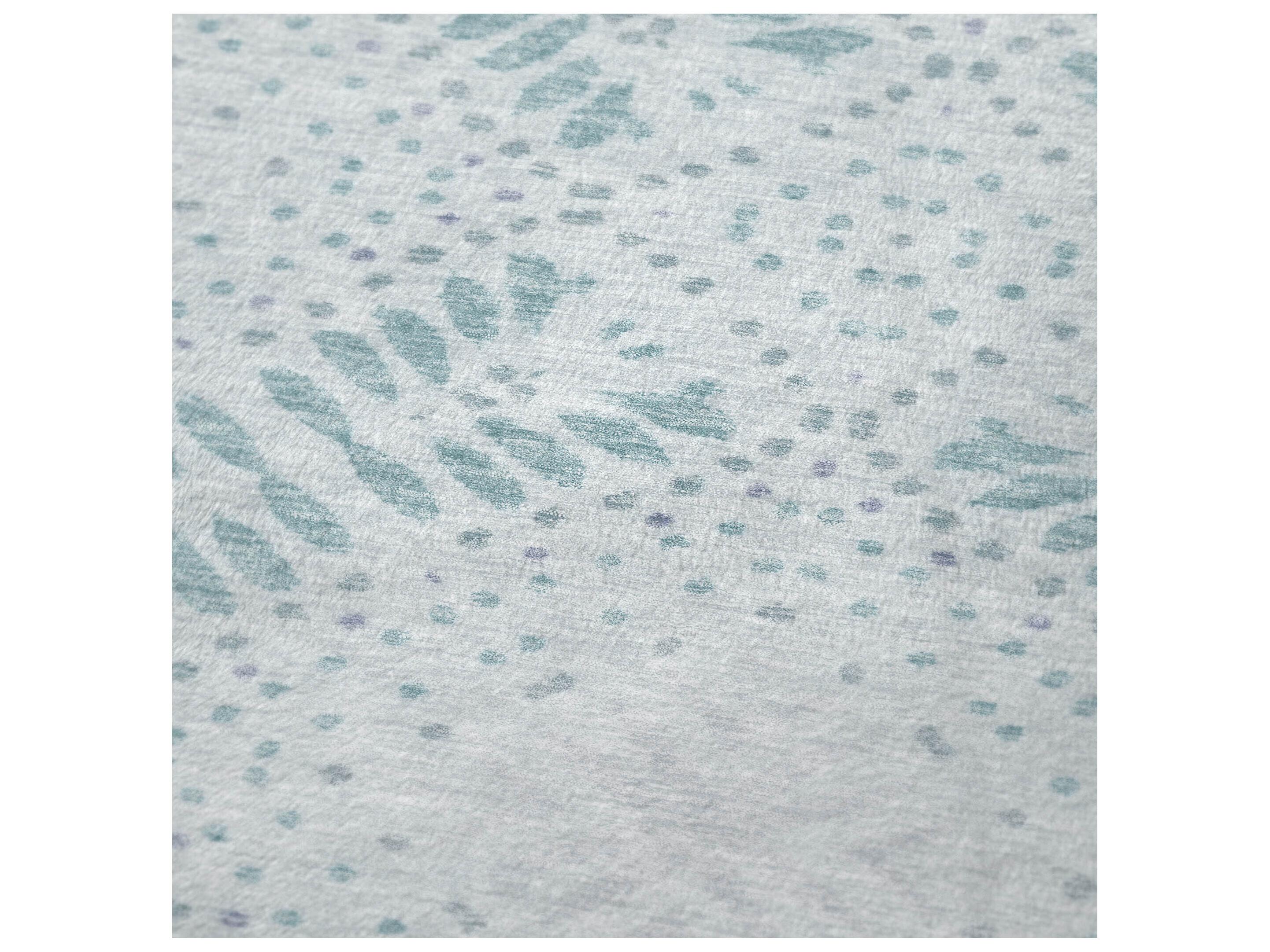 Dalyn Sherpa Teal Polyester Throw