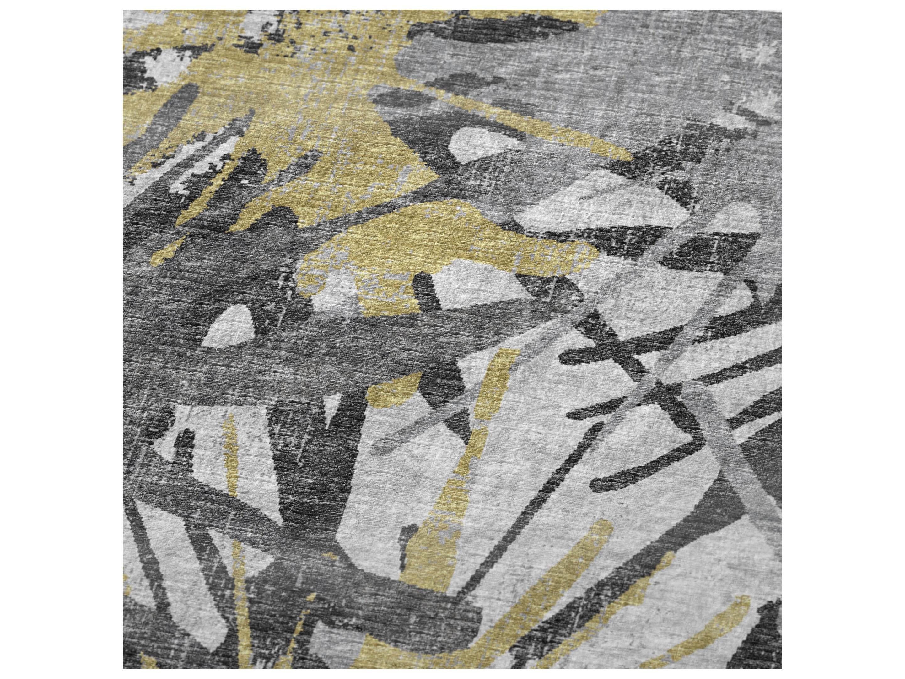 Dalyn Sherpa Yellow Polyester Throw