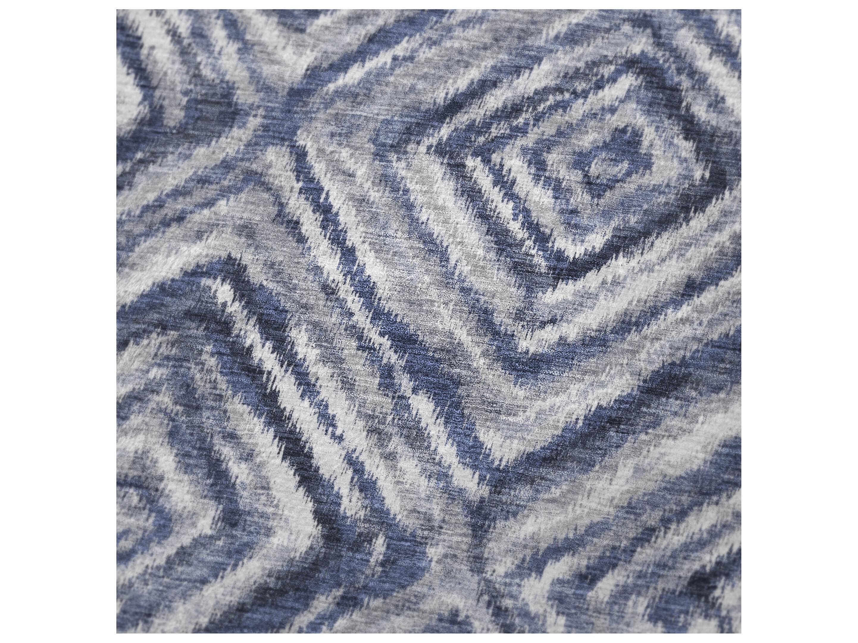 Dalyn Sherpa Blue Polyester Throw