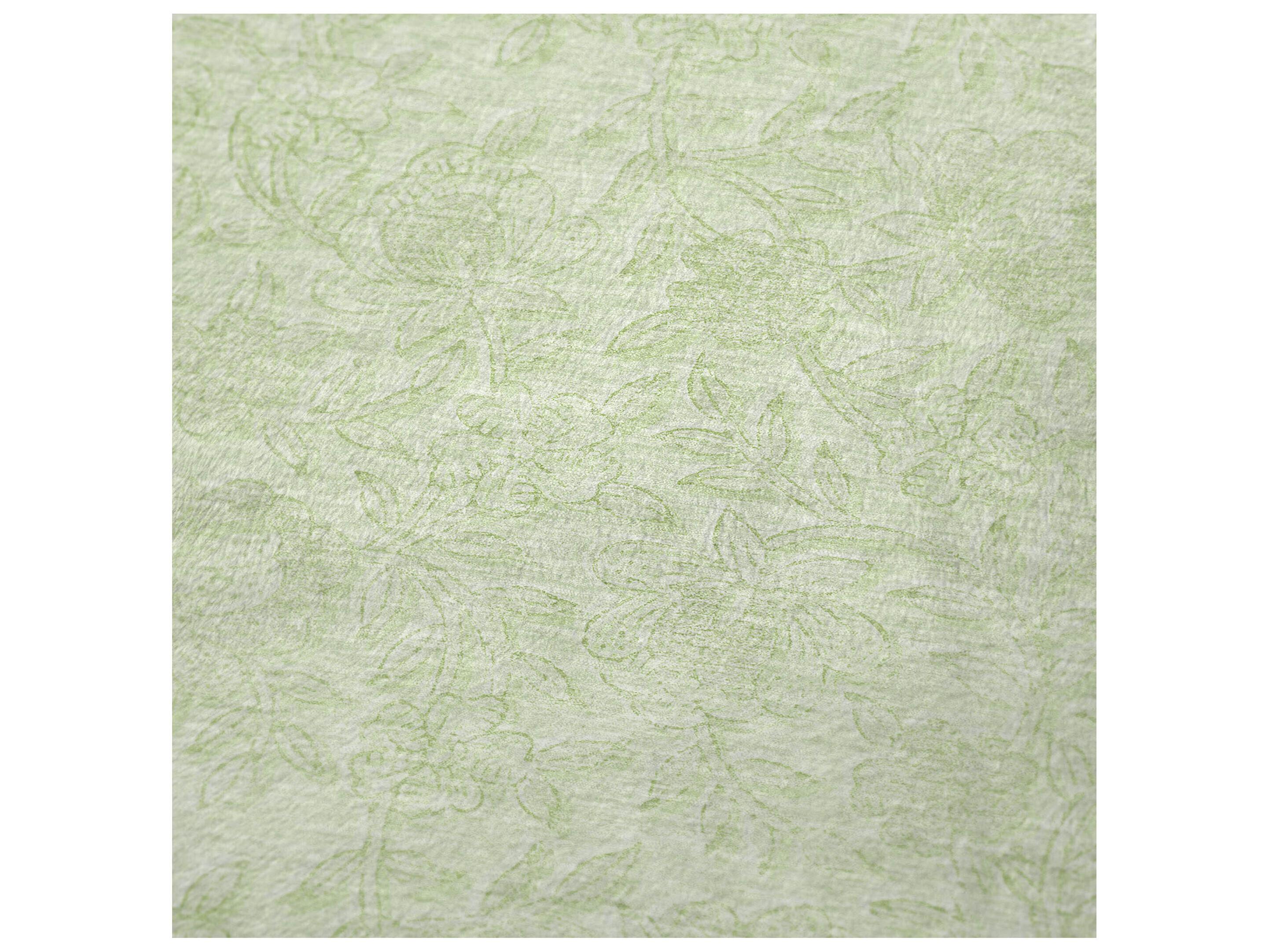 Dalyn Sherpa Green Polyester Throw