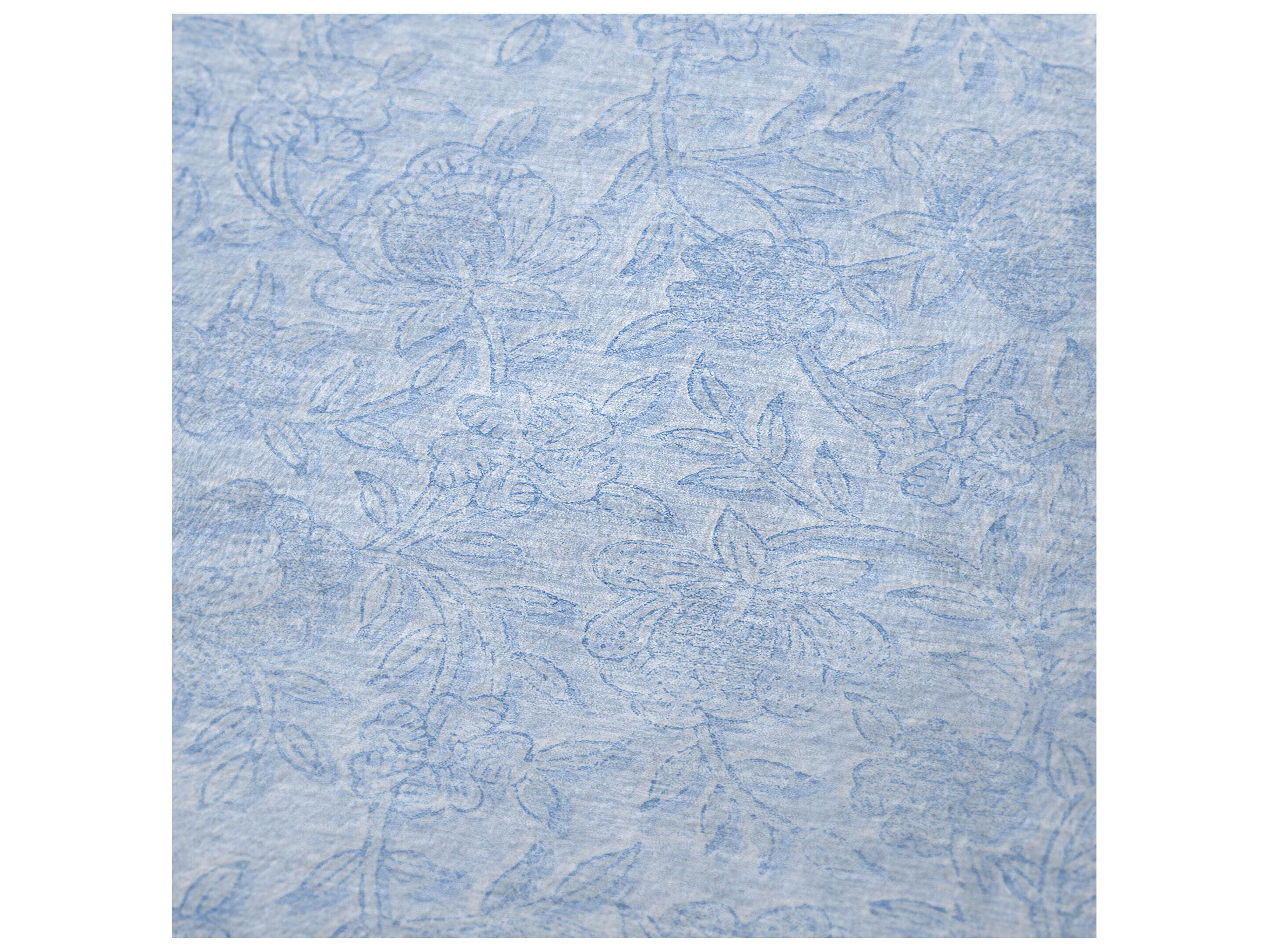 Dalyn Sherpa Blue Polyester Throw