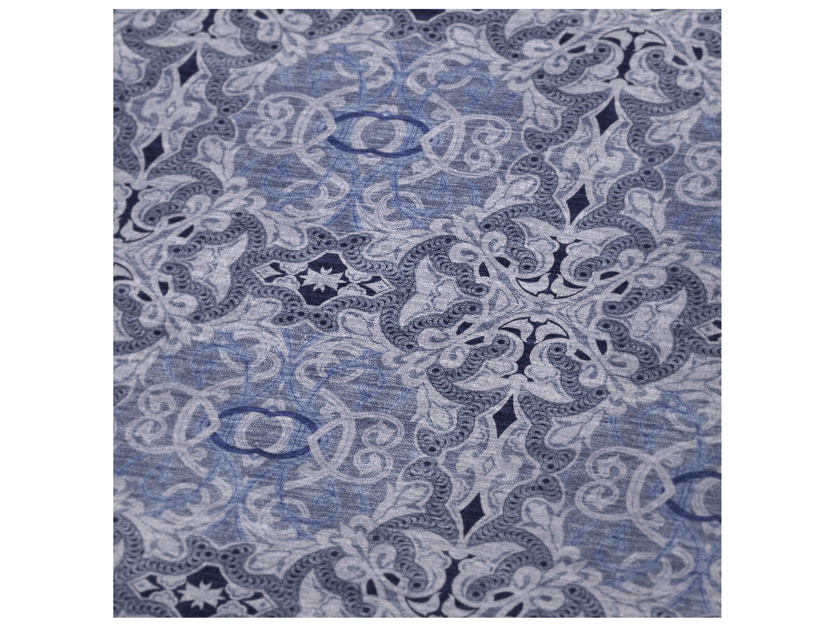 Dalyn Sherpa Blue Polyester Throw