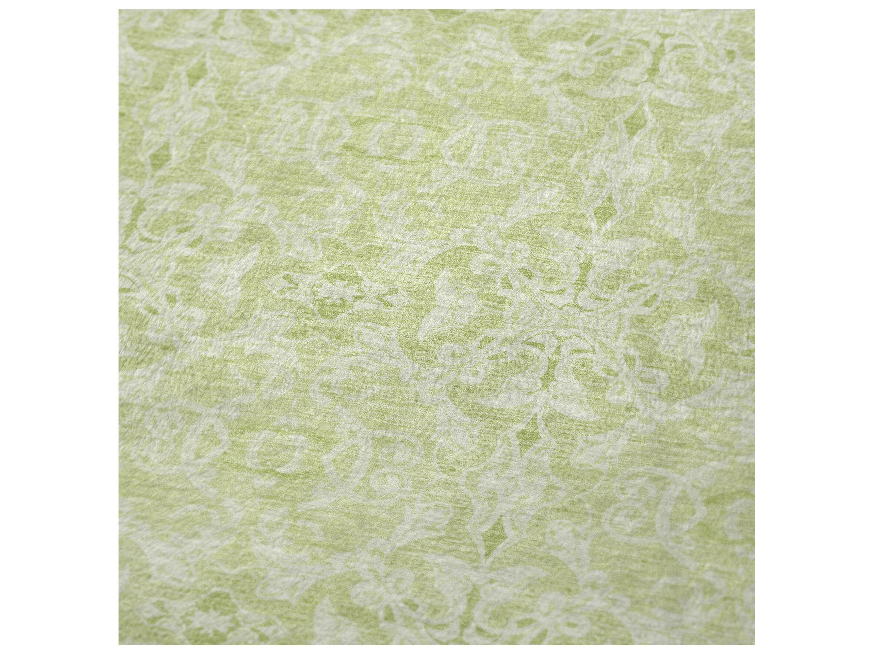 Dalyn Sherpa Green Polyester Throw