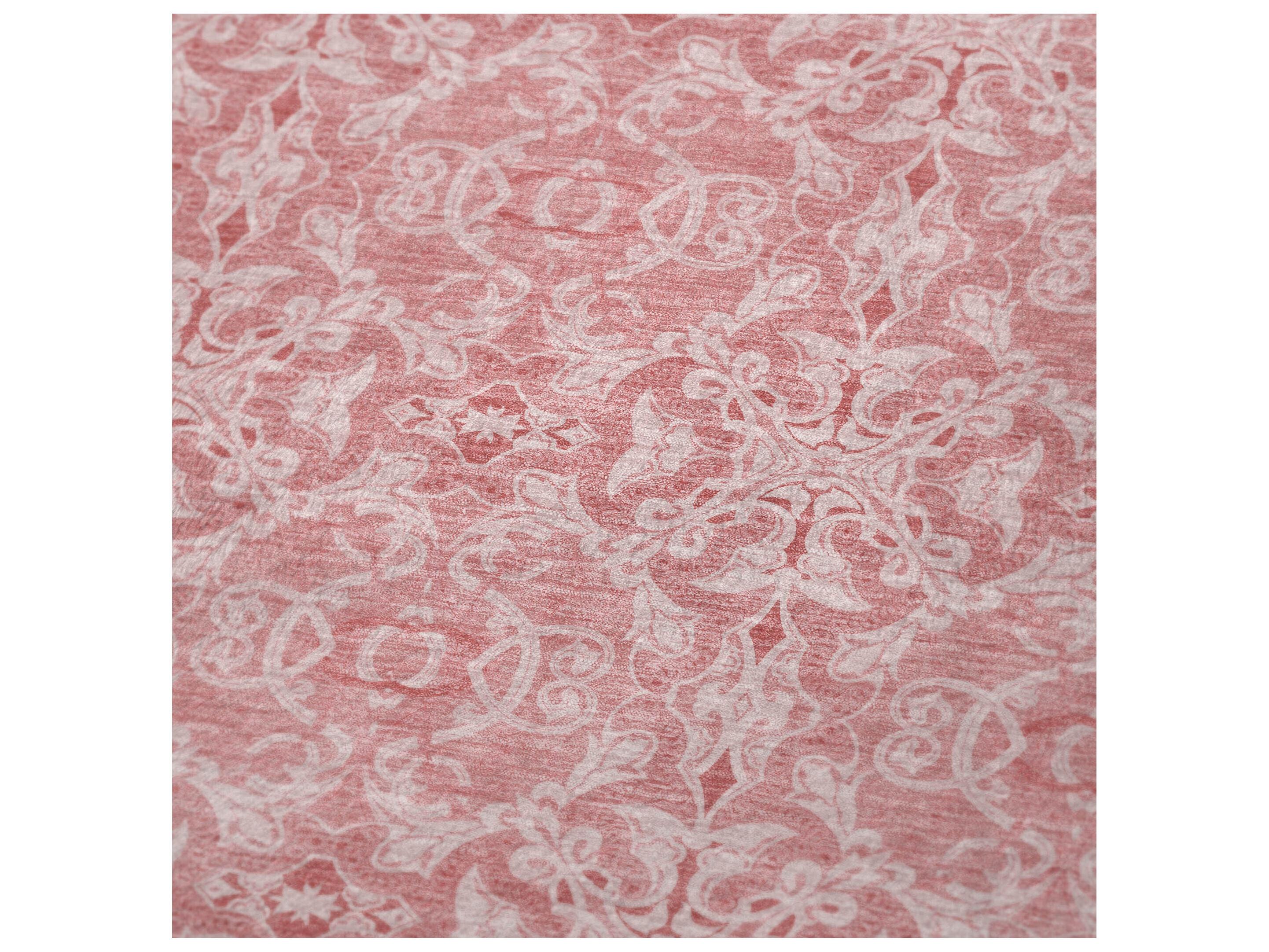 Dalyn Sherpa Pink Polyester Throw