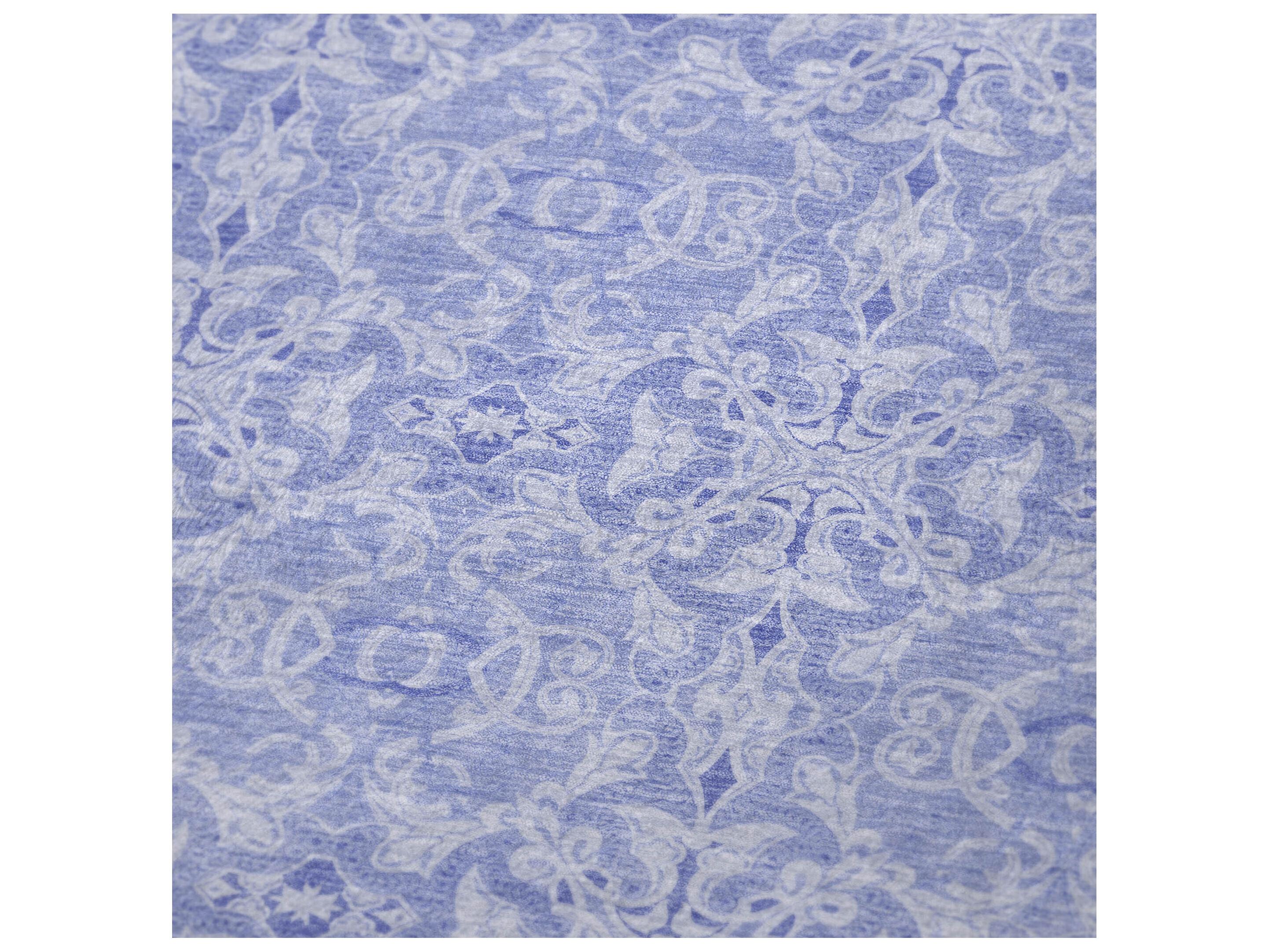 Dalyn Sherpa Blue Polyester Throw