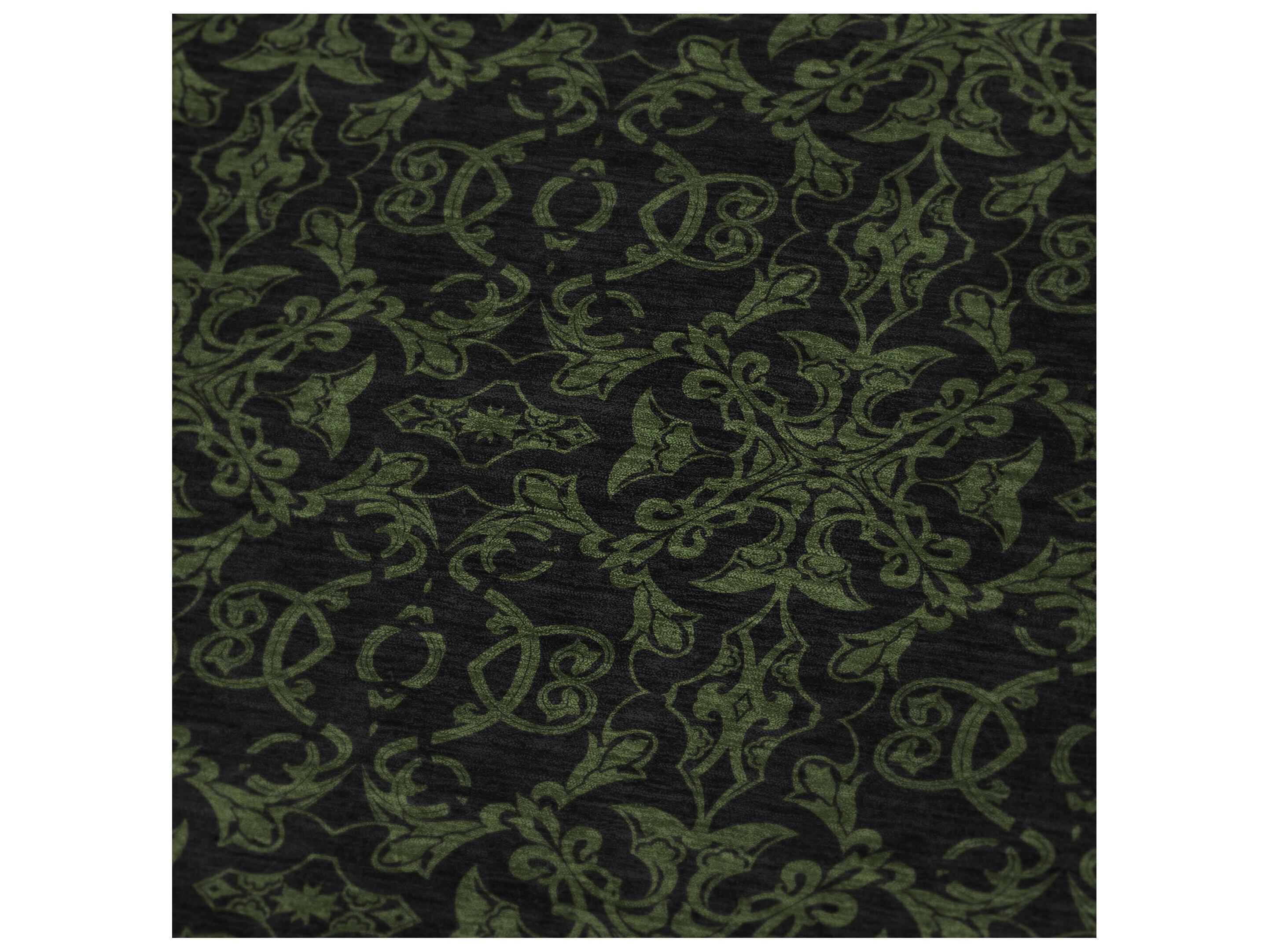 Dalyn Sherpa Green Polyester Throw