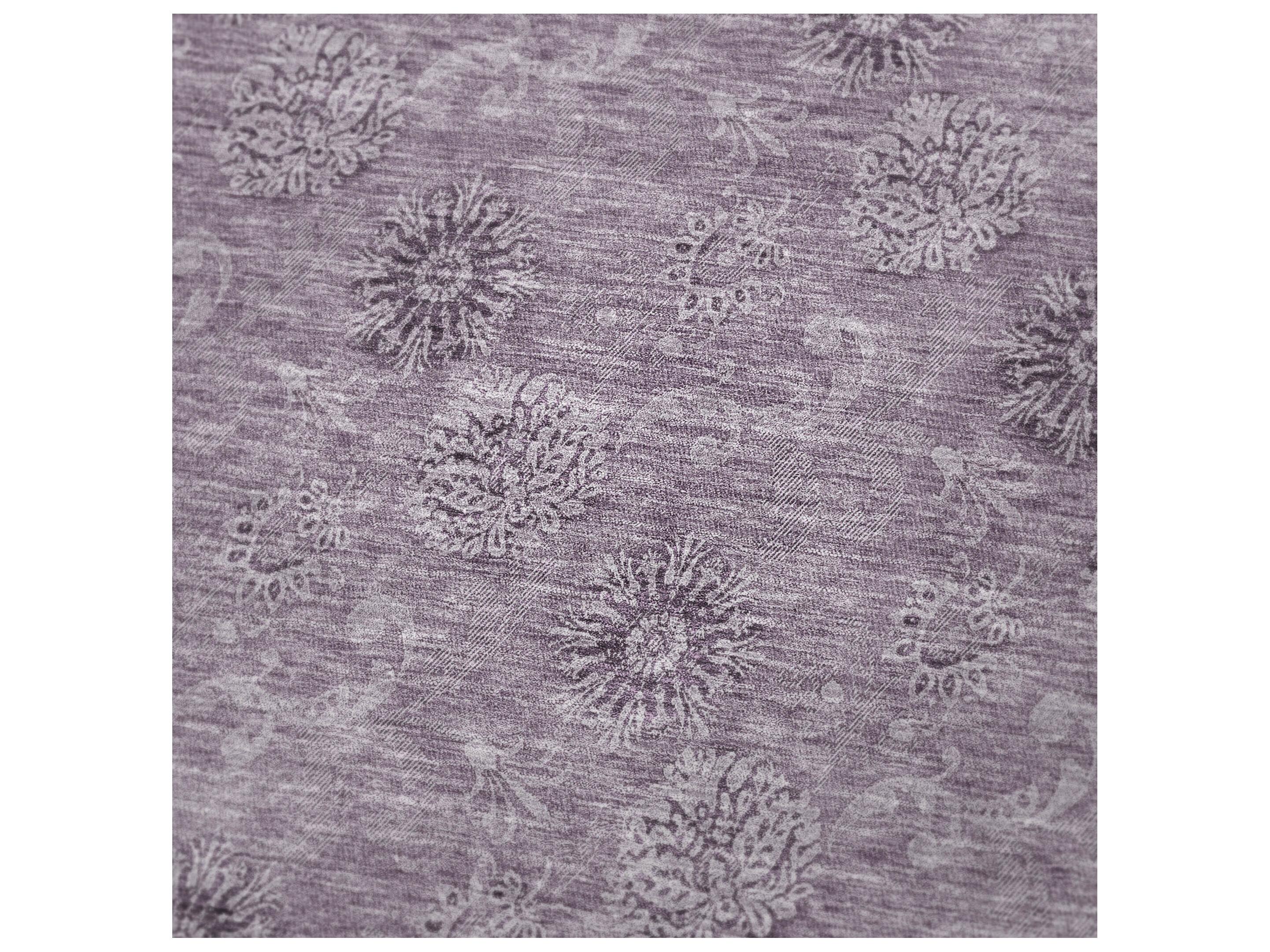 Dalyn Sherpa Purple Polyester Throw