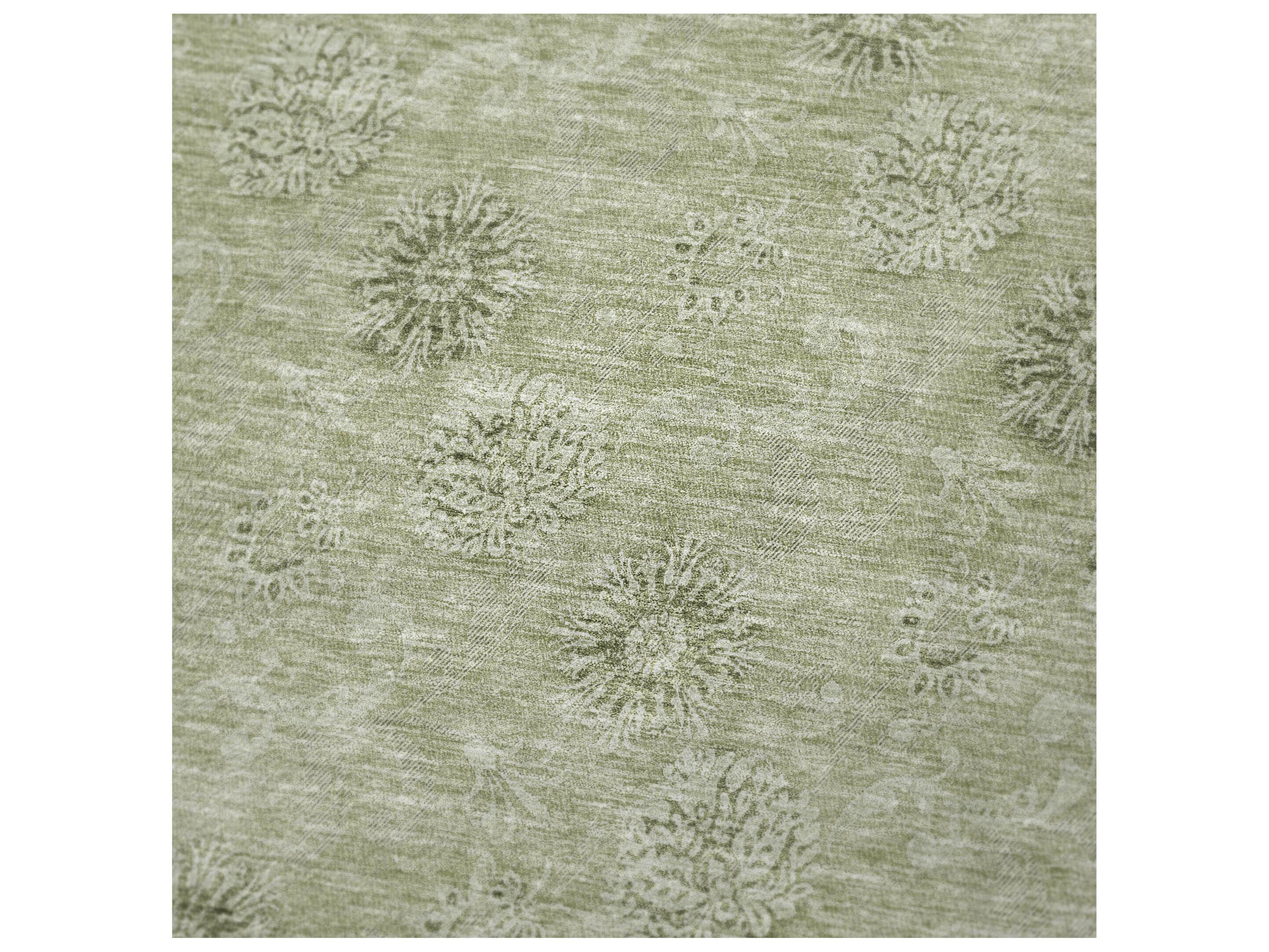 Dalyn Sherpa Green Polyester Throw