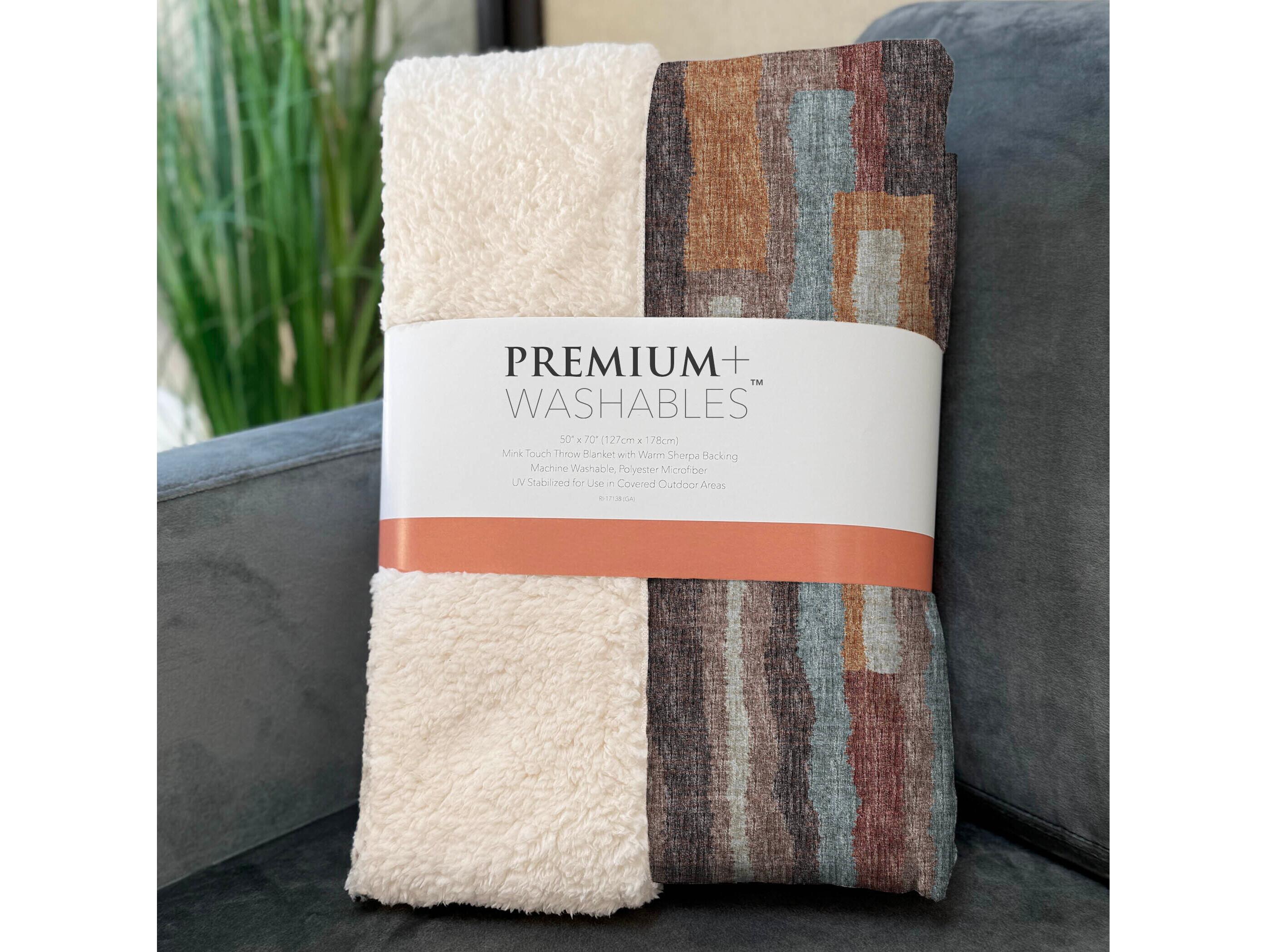 Dalyn Sherpa Multi Polyester Throw