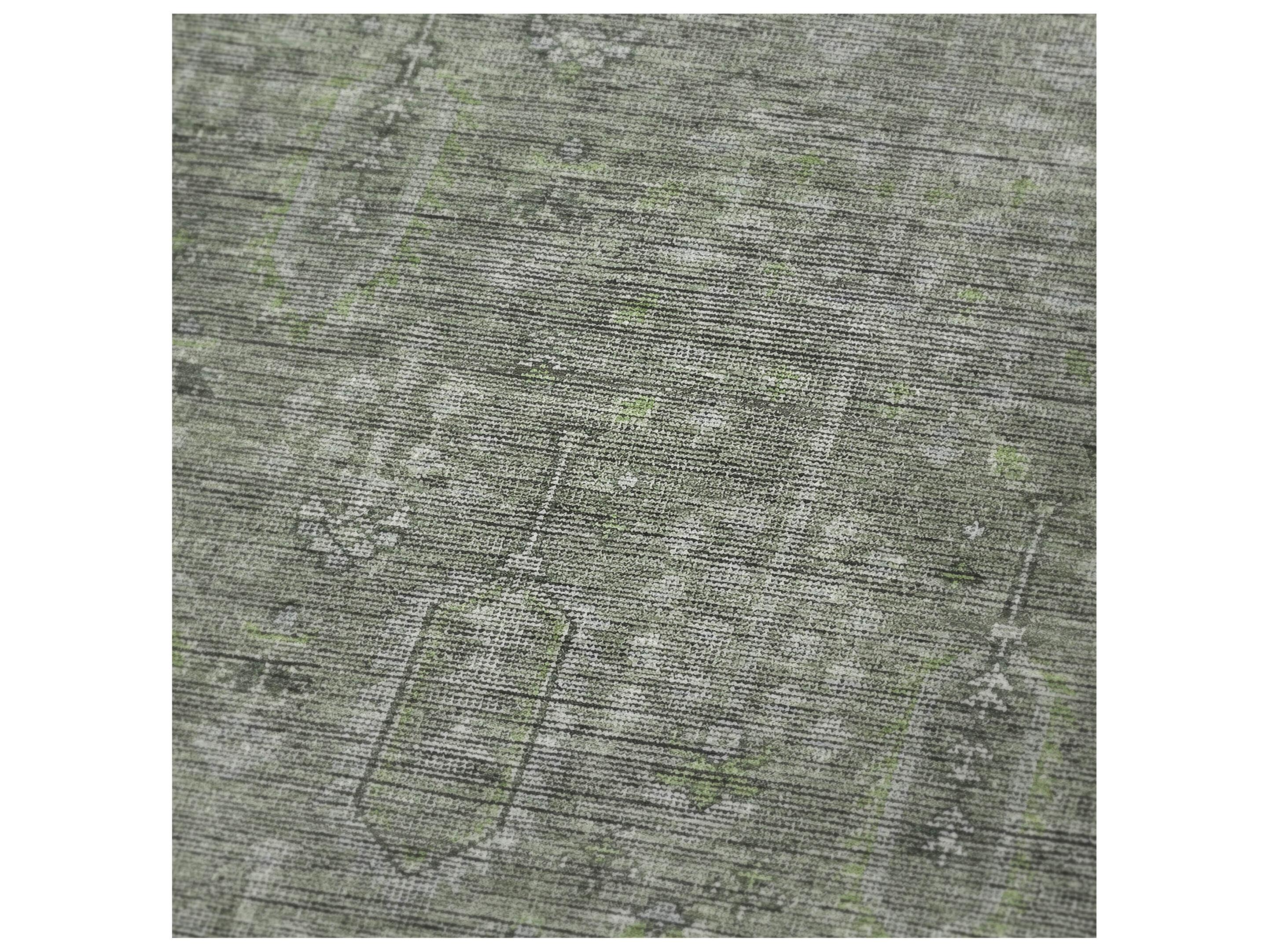 Dalyn Sherpa Green Polyester Throw