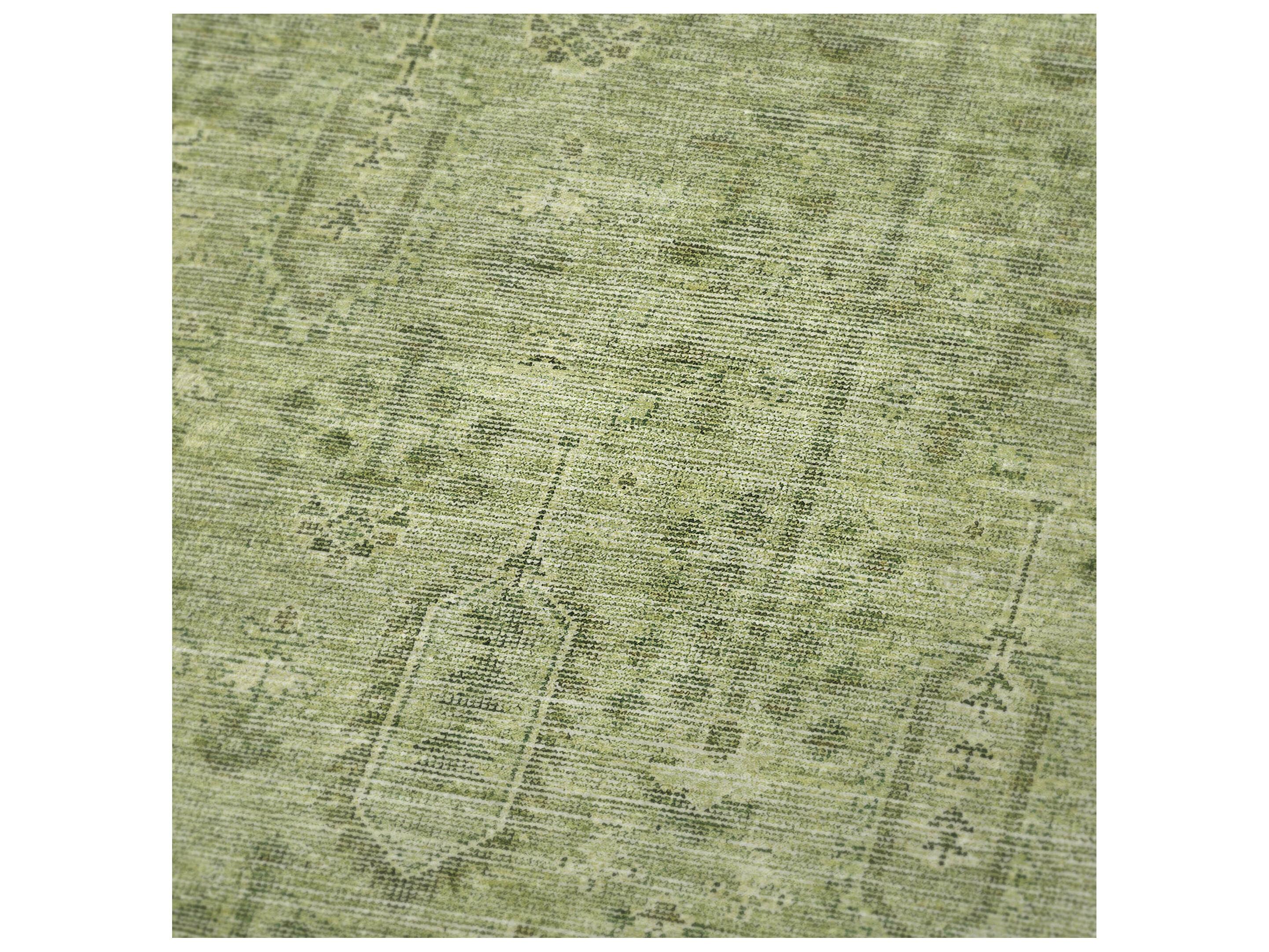 Dalyn Sherpa Green Polyester Throw