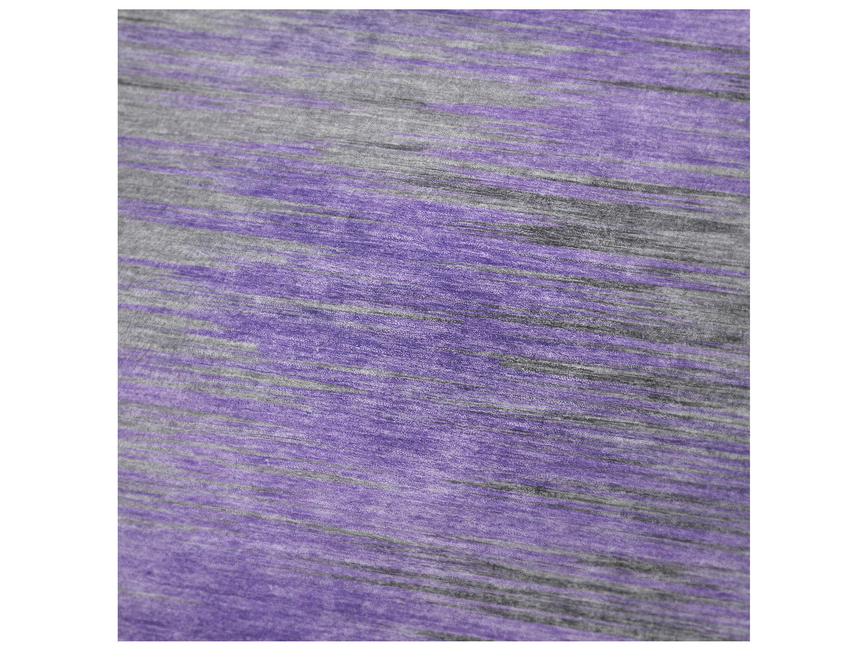 Dalyn Sherpa Purple Polyester Throw