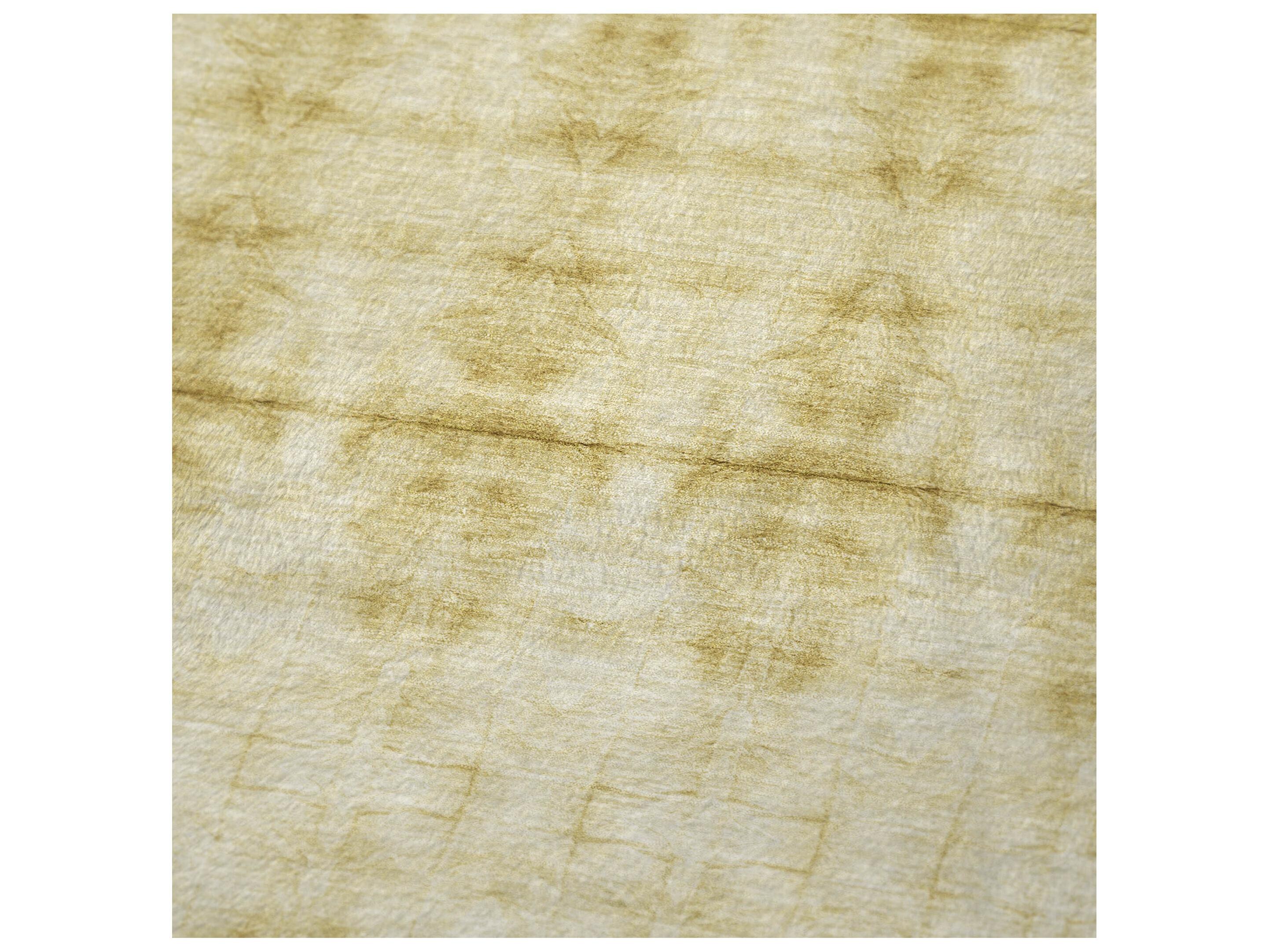 Dalyn Sherpa Gold Polyester Throw