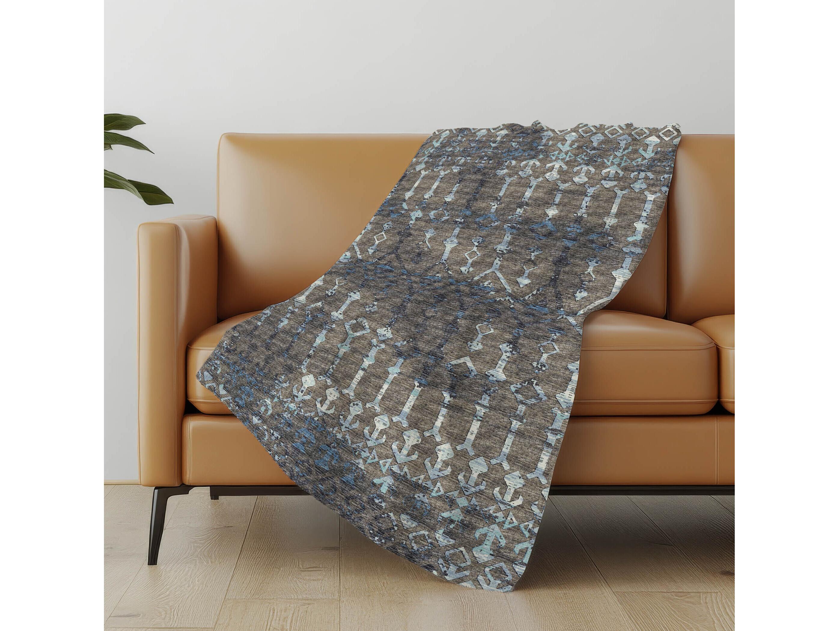 Dalyn Sherpa Multi Polyester Throw