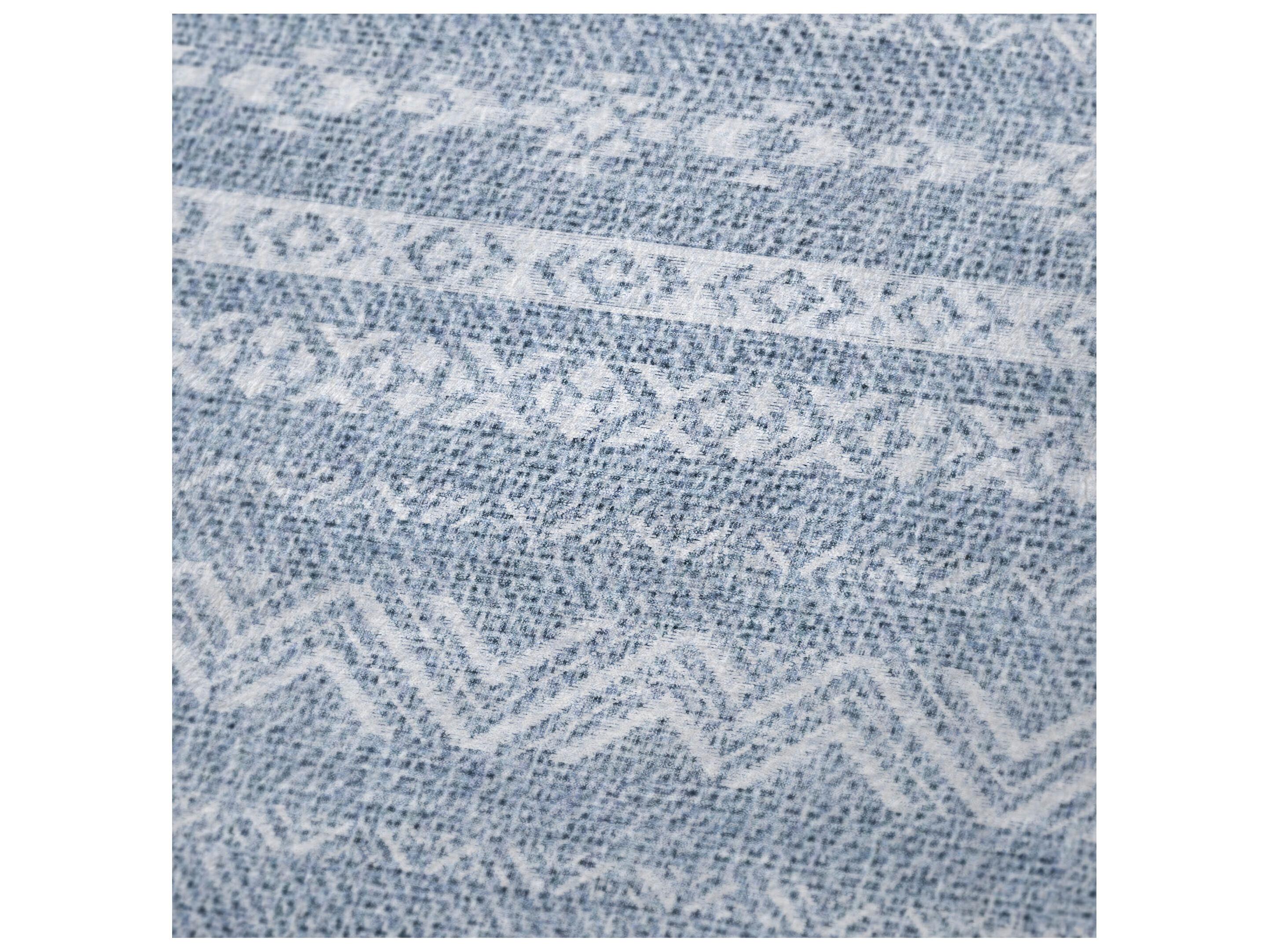 Dalyn Sherpa Blue Polyester Throw
