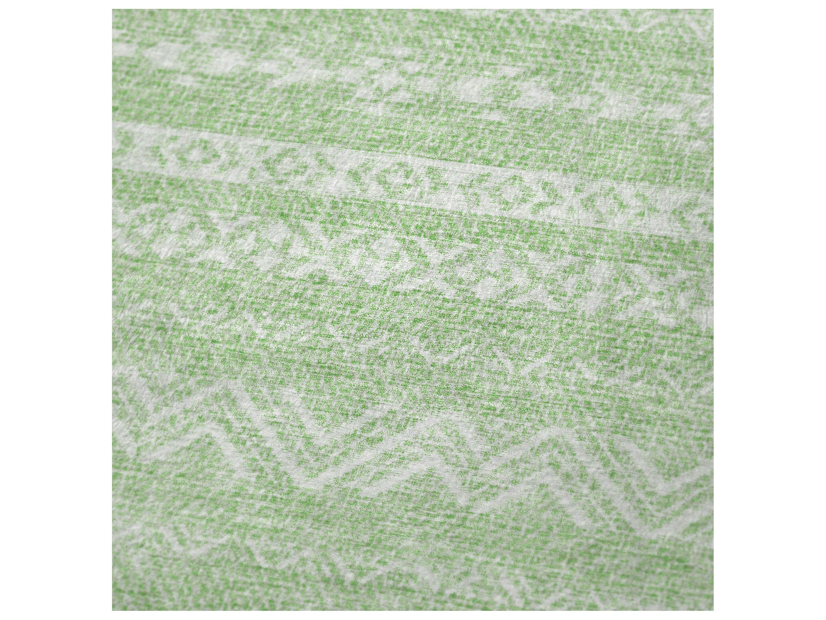 Dalyn Sherpa Green Polyester Throw