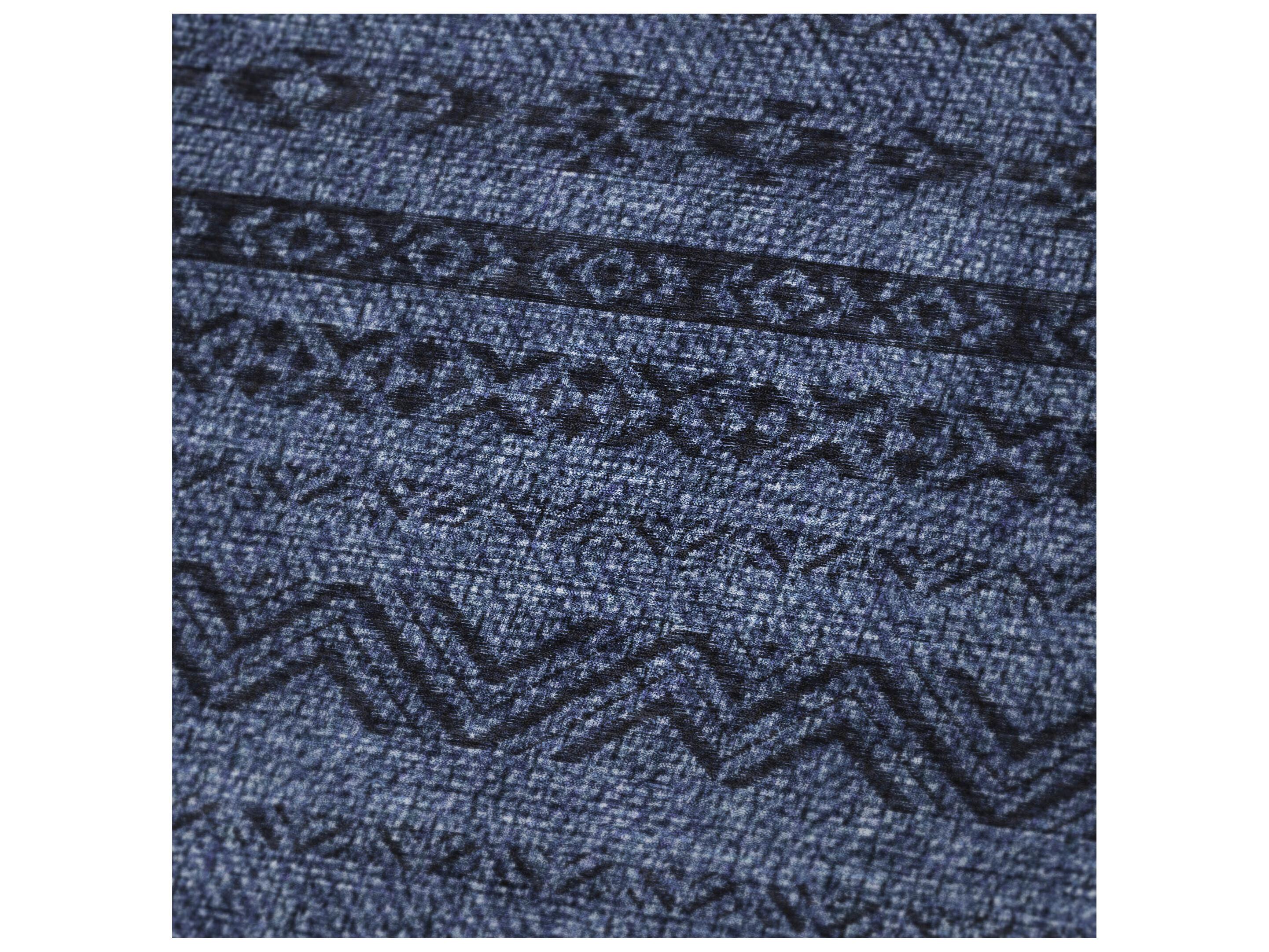 Dalyn Sherpa Blue Polyester Throw