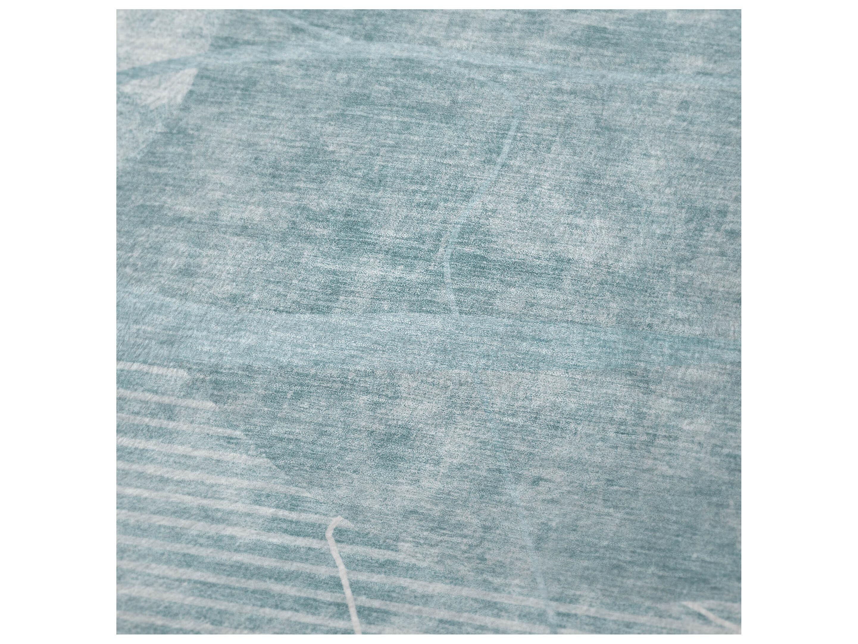 Dalyn Sherpa Teal Polyester Throw